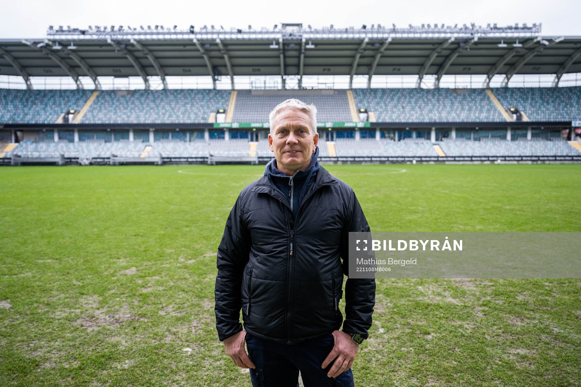 Janne Lungberg, platschef Gamla Ullevi