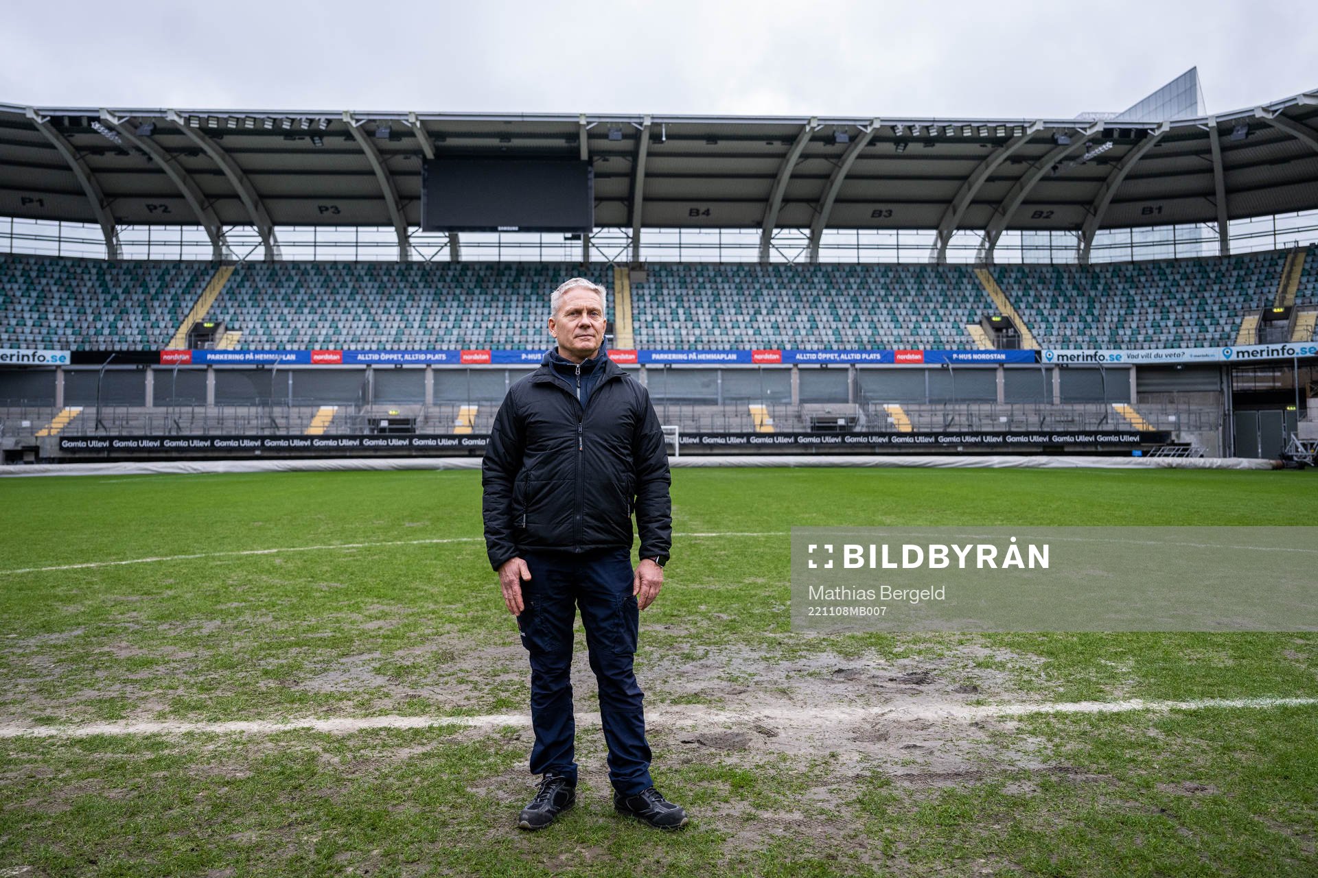 Janne Lungberg, platschef Gamla Ullevi