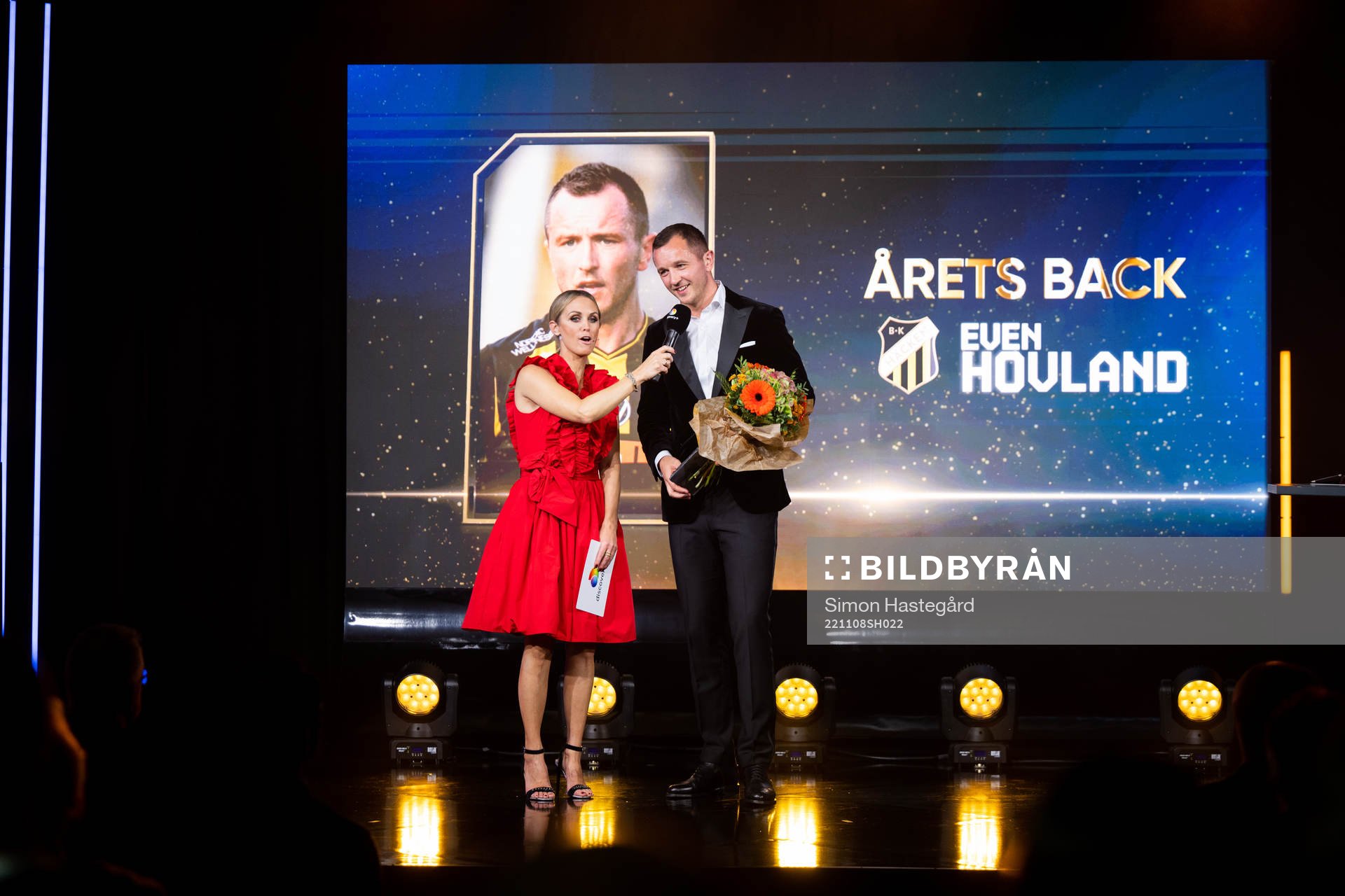 Häckens Even Hovland, Årets back