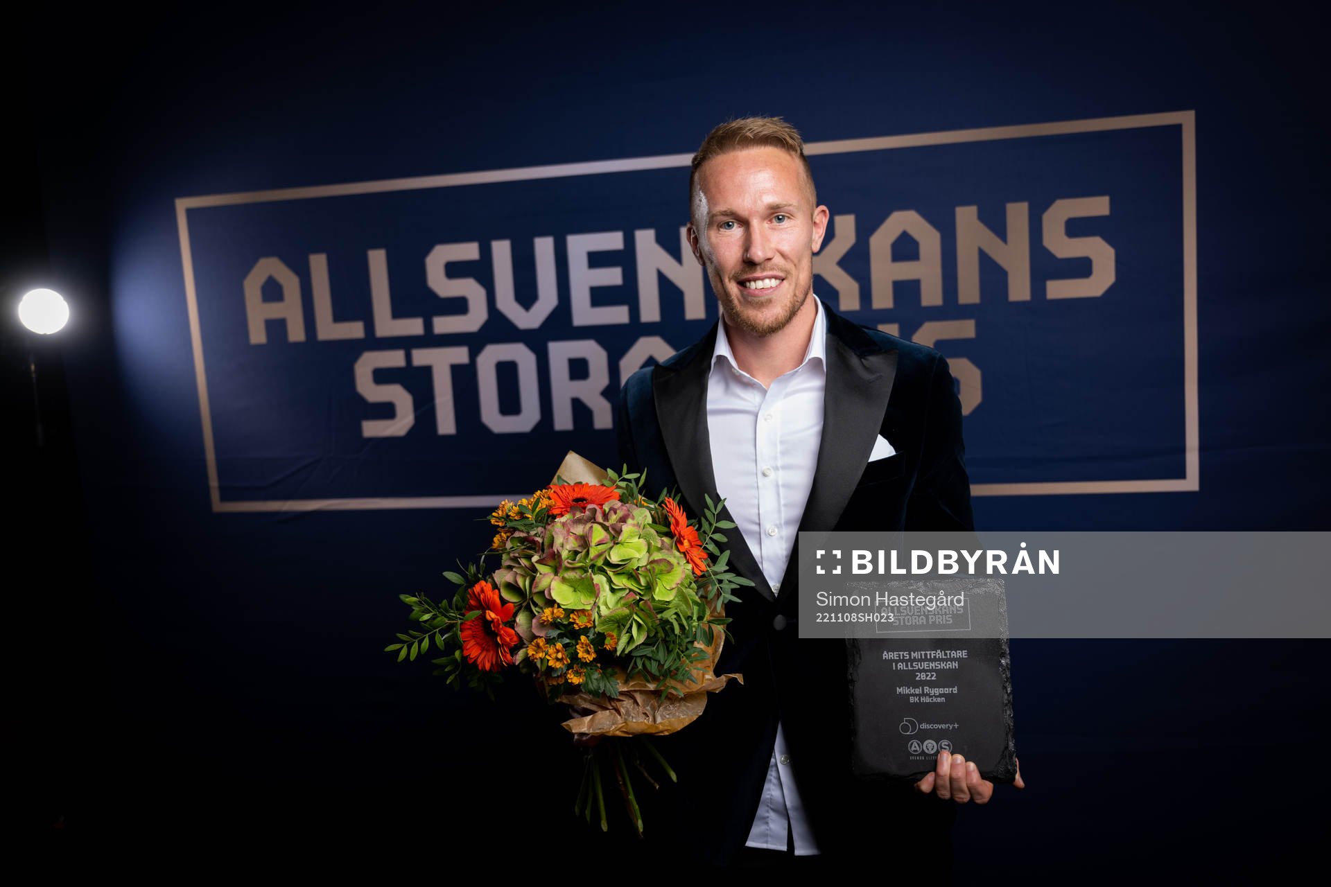 Häckens Mikkel Rygaard Jensen, Årets mittfältare