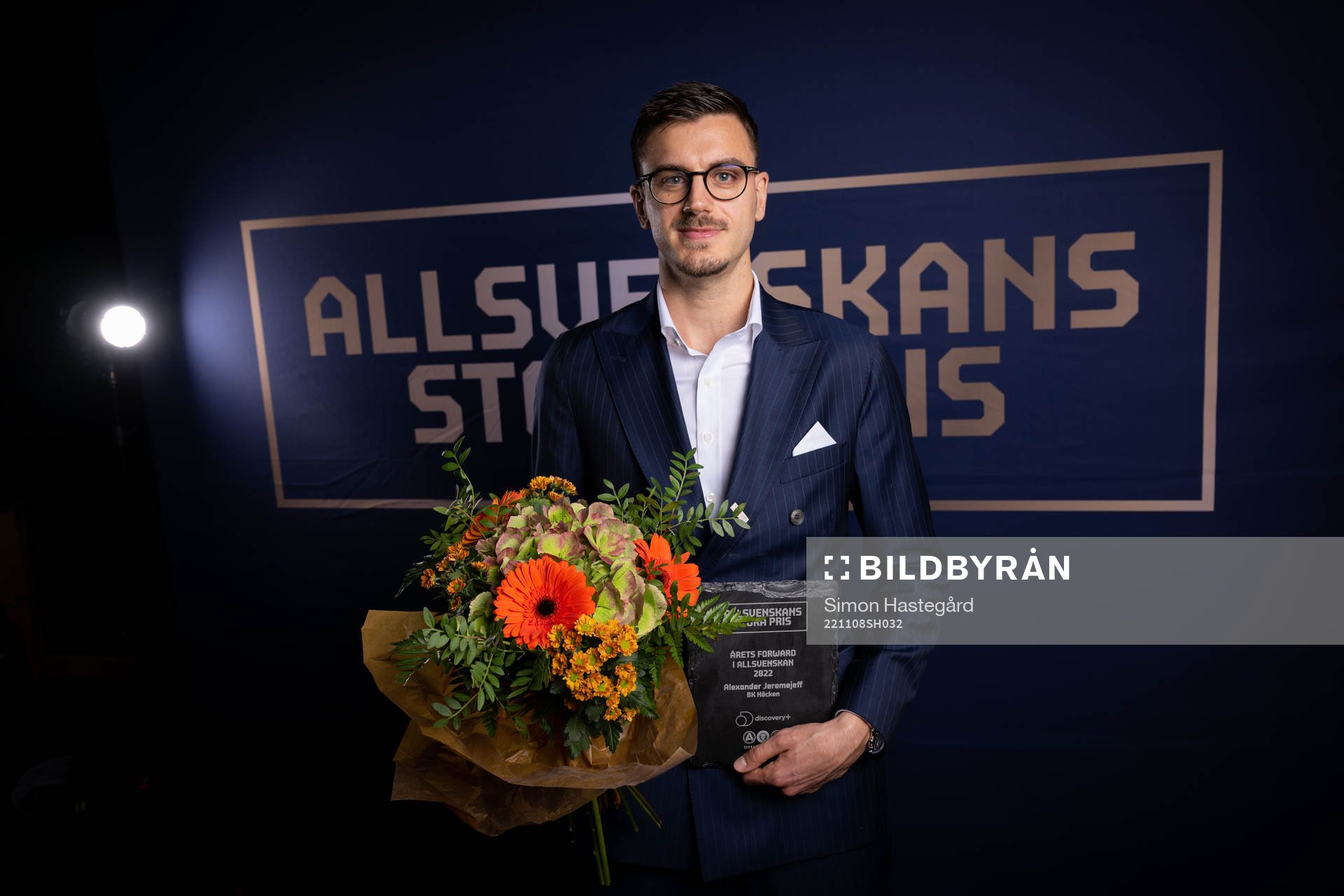 Häckens Alexander Jeremejeff, Årets forward
