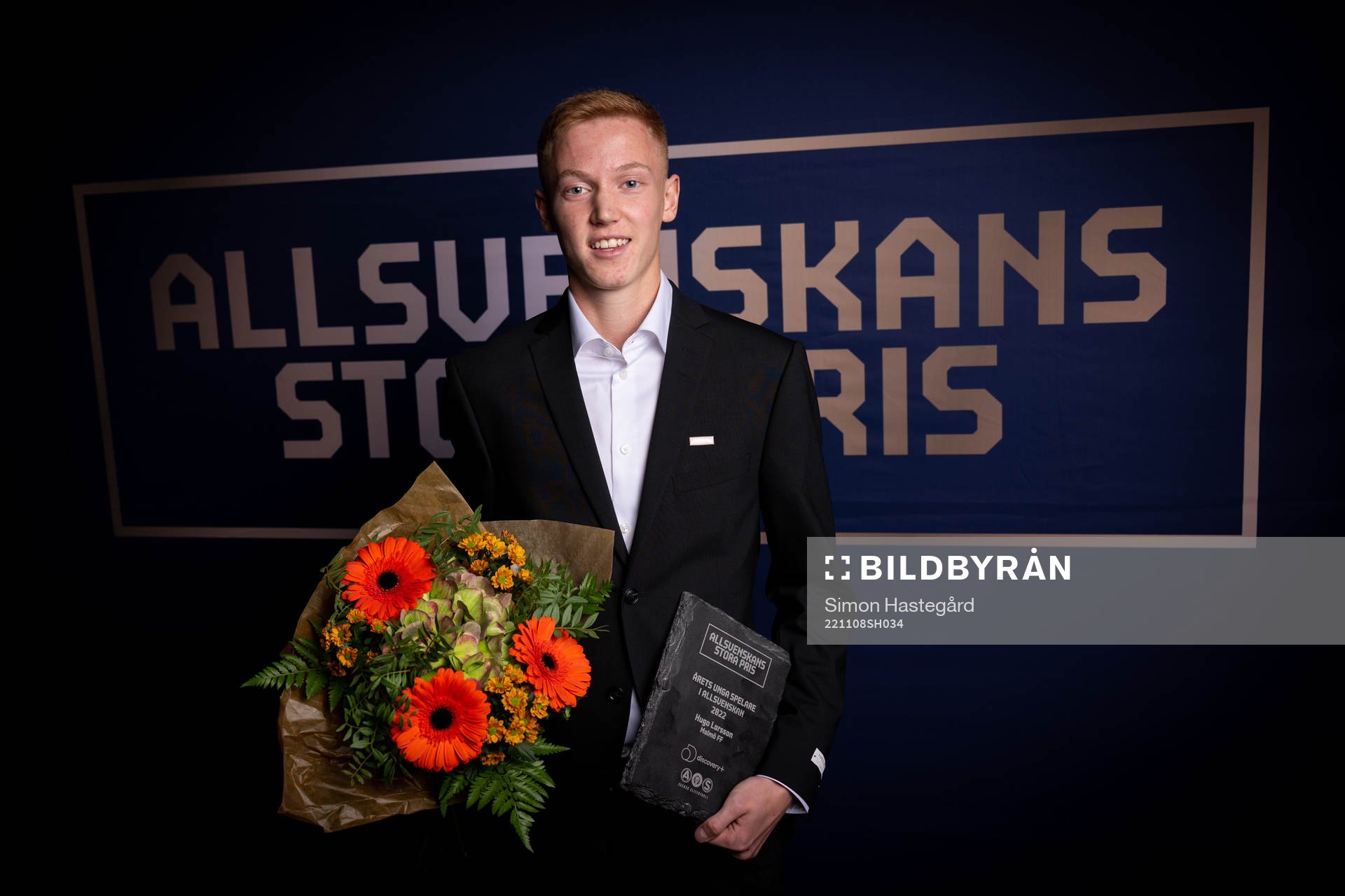Malmö FFs Hugo Larsson, Årets unga spelare