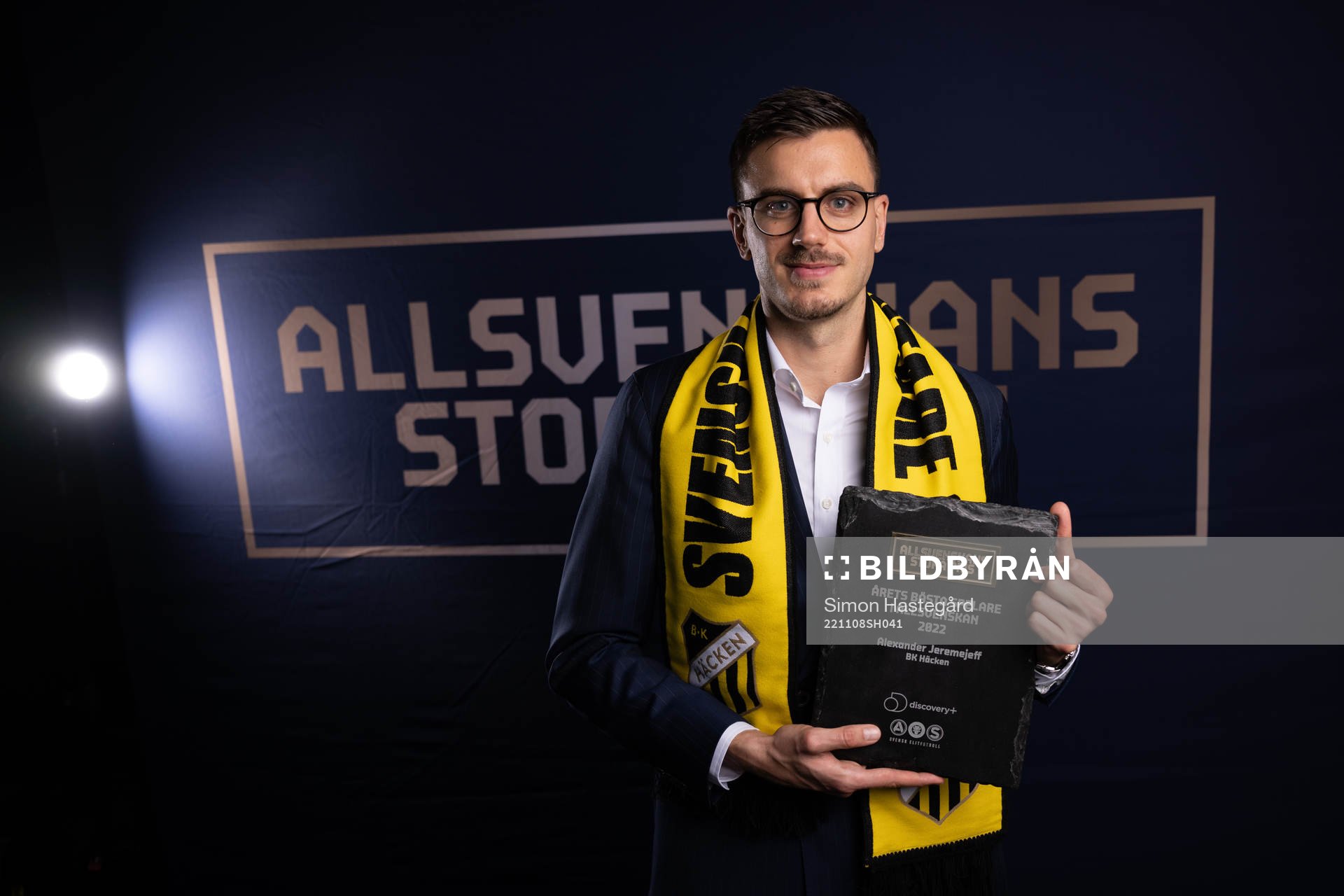 Häckens Alexander Jeremejeff, Årets bästa spelare