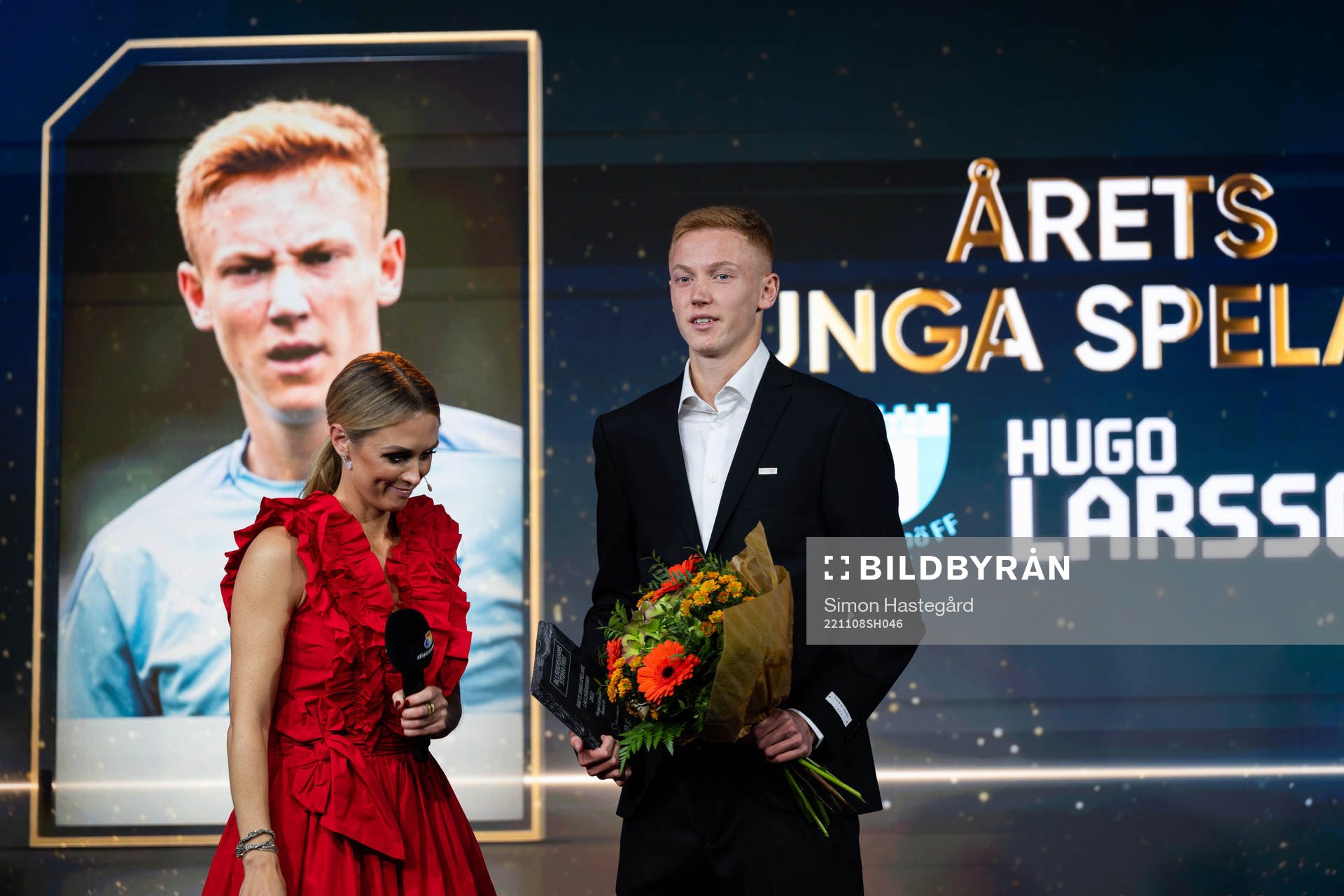 Malmö FFs Hugo Larsson, Årets unga spelare
