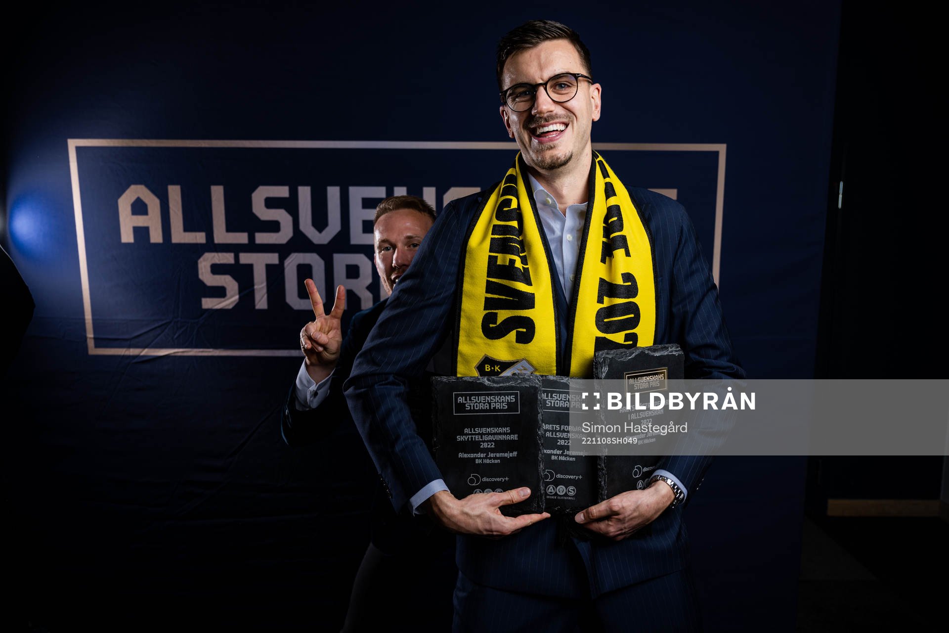 Häckens Mikkel Rygaard Jensen och Alexander Jeremejeff