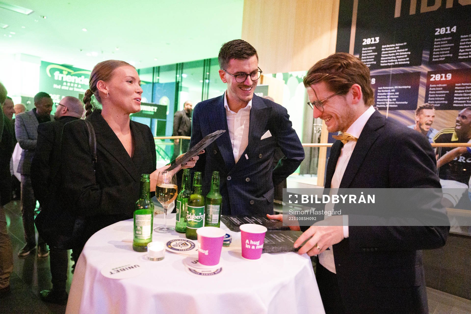 Häckens Alexander Jeremejeff och Erik Friberg