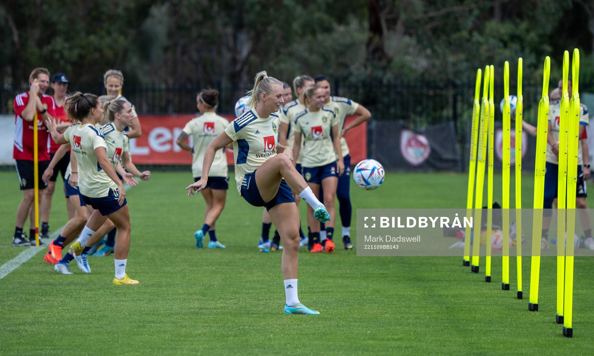 Stina Blackstenius of the Swedish women's national football