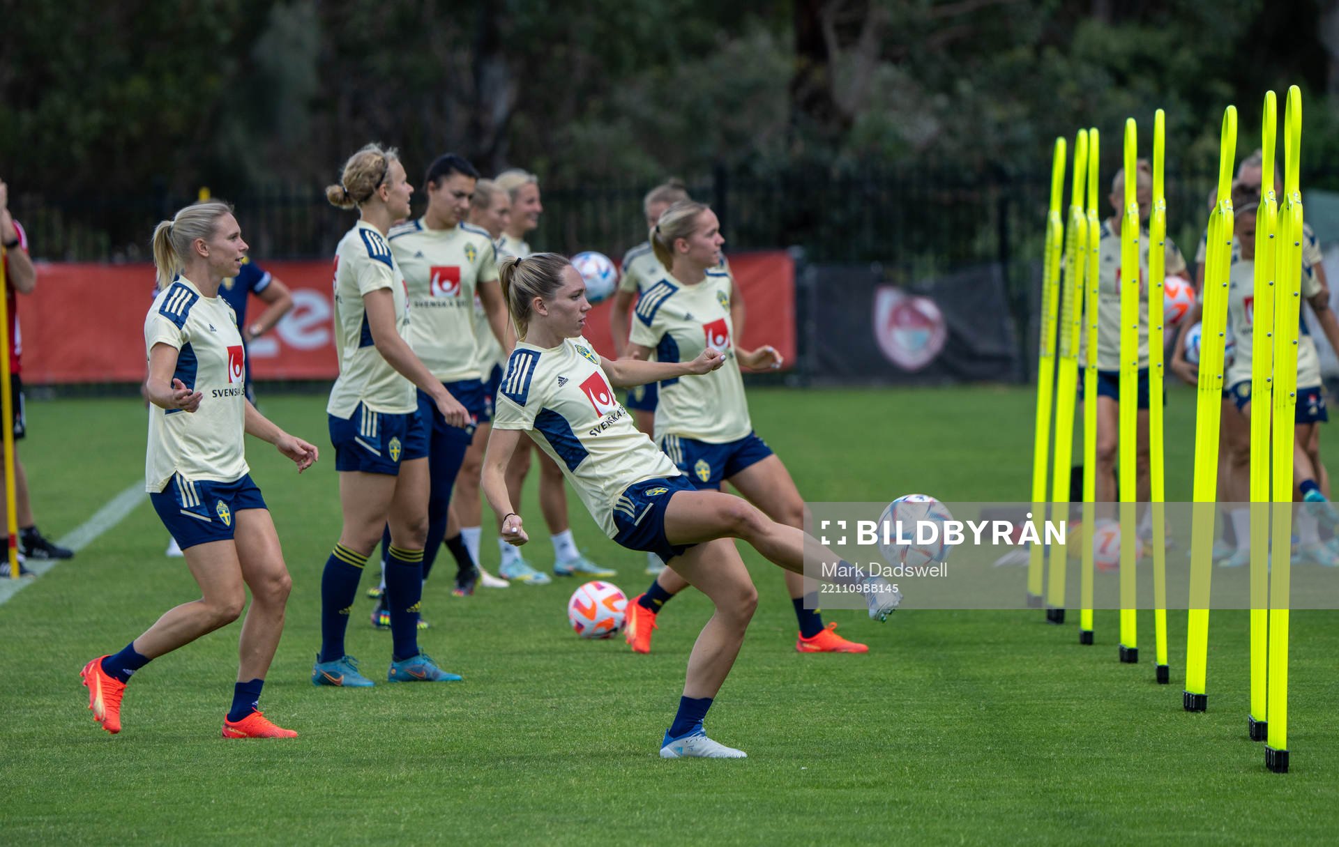 Elin Rubensson of the Swedish women's national football team