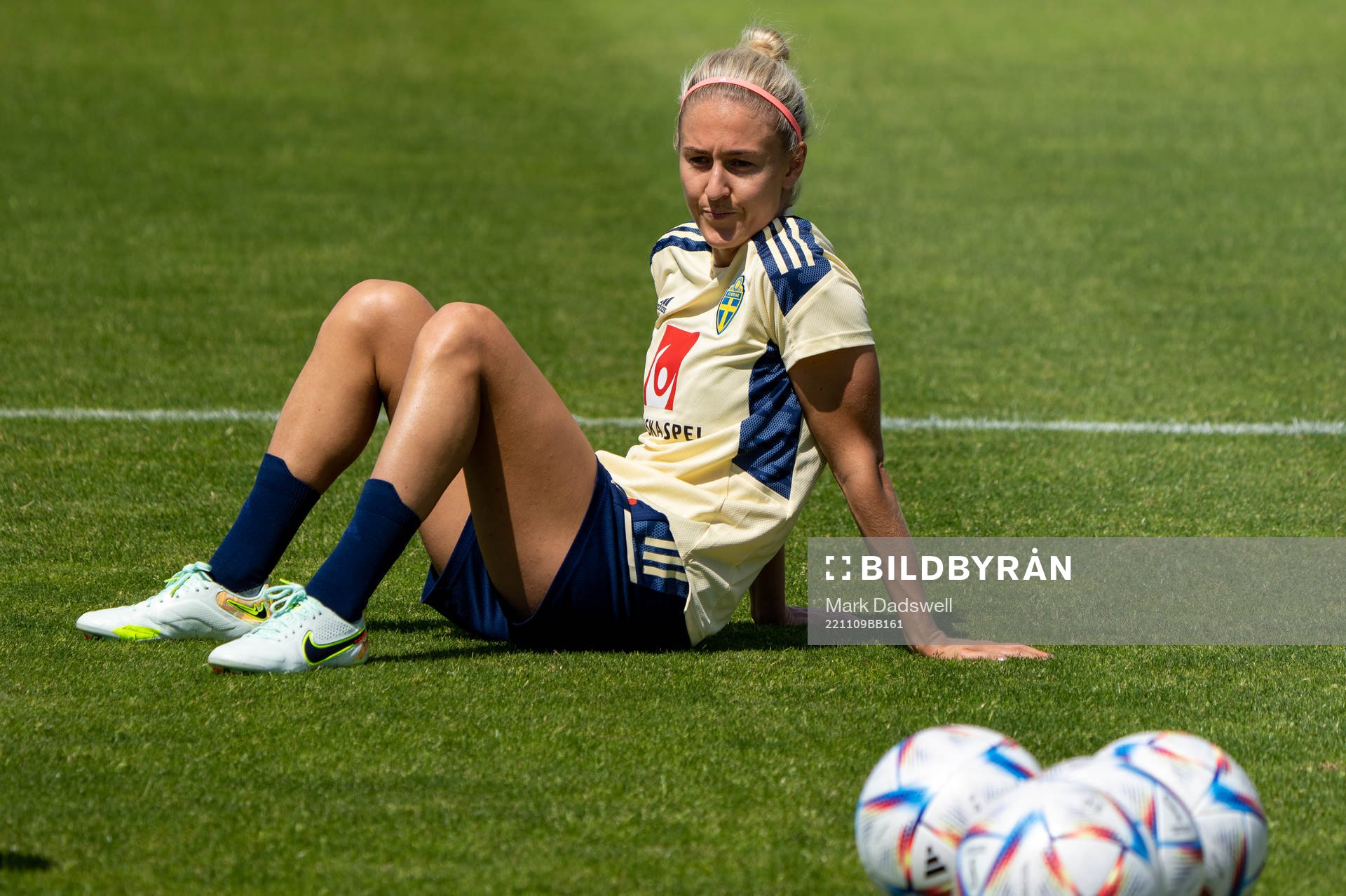 Emma Kullberg of the Swedish women's national football team