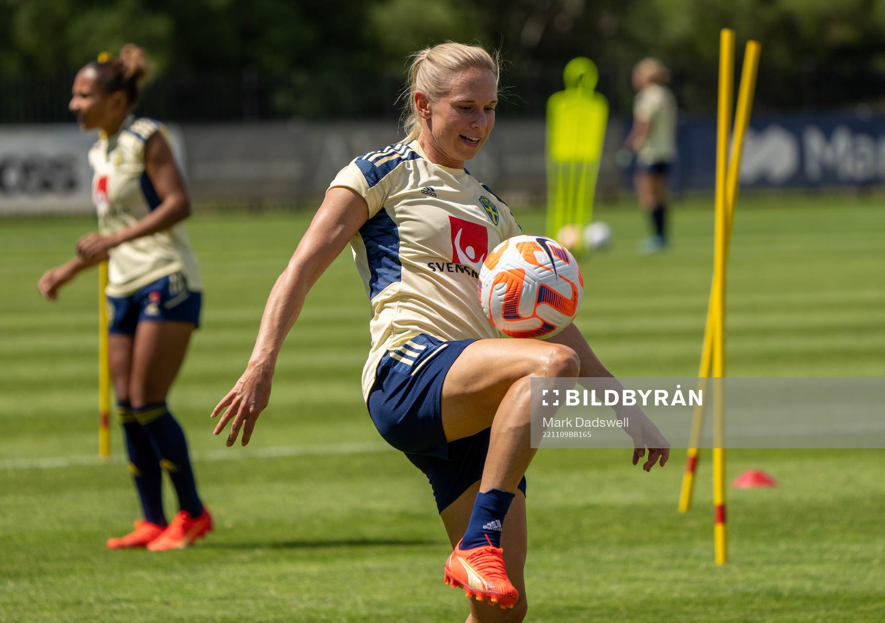 Jonna Andersson of the Swedish women's national football
