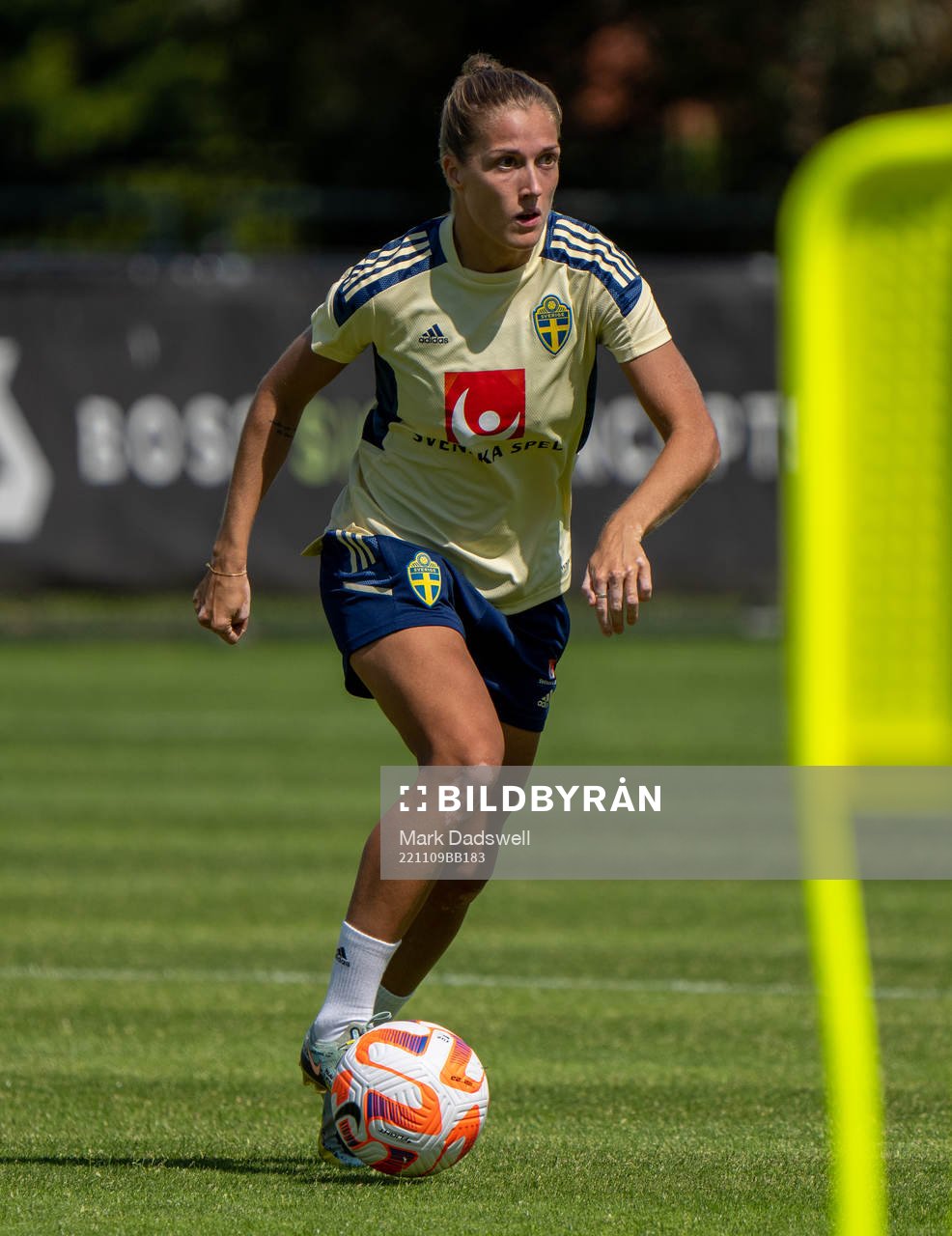 Filippa Angeldahl of the Swedish women's national football