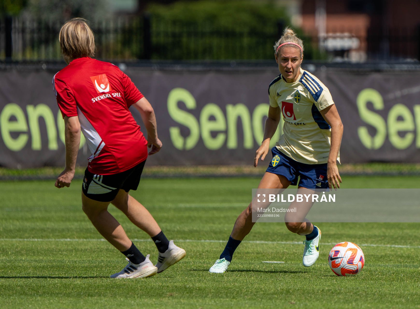 Emma Kullberg of the Swedish women's national football team