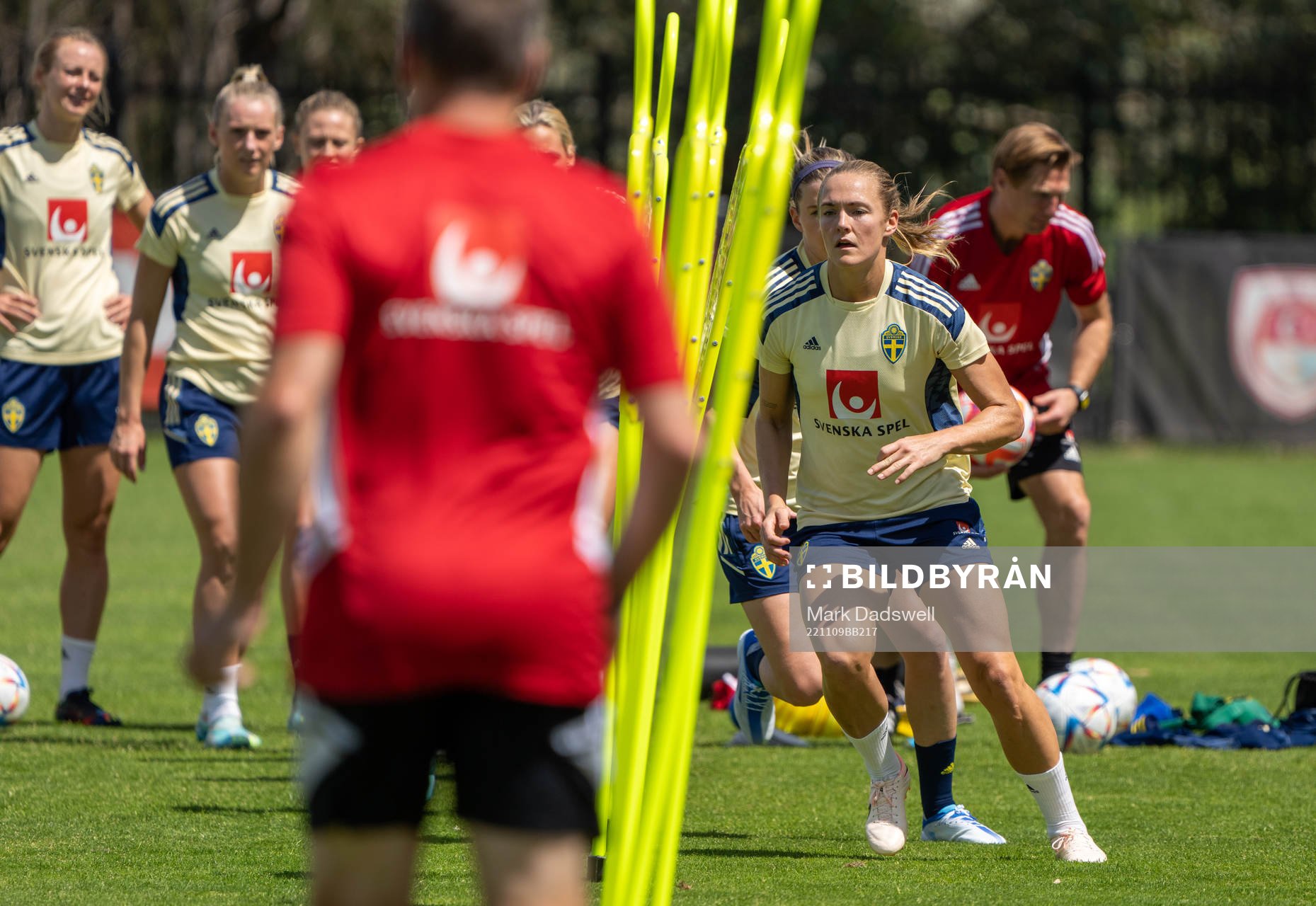 Magdalena Eriksson of the Swedish women's national football