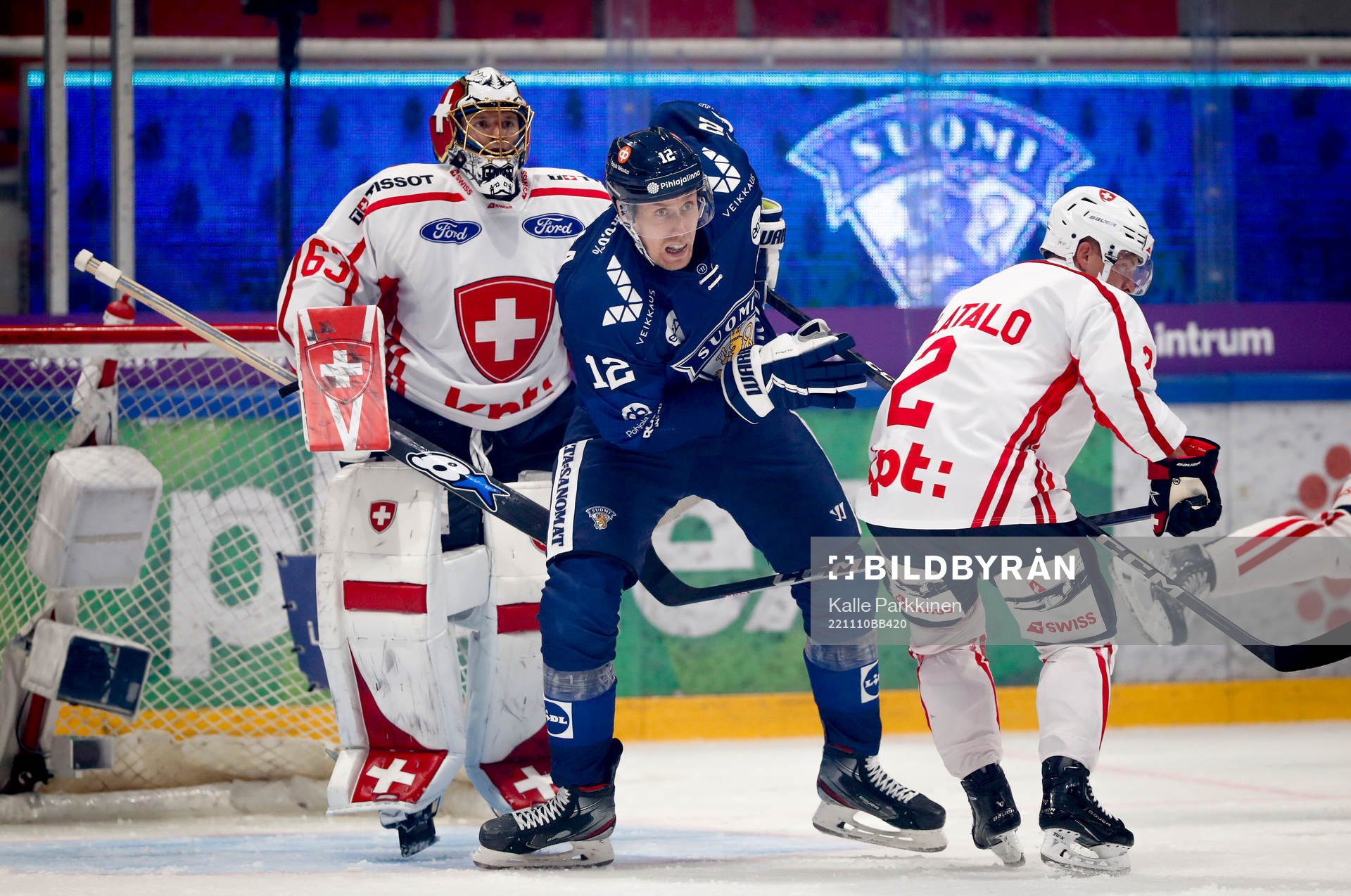 Marko Anttila of Finland, Leonardo Genoni and Santeri