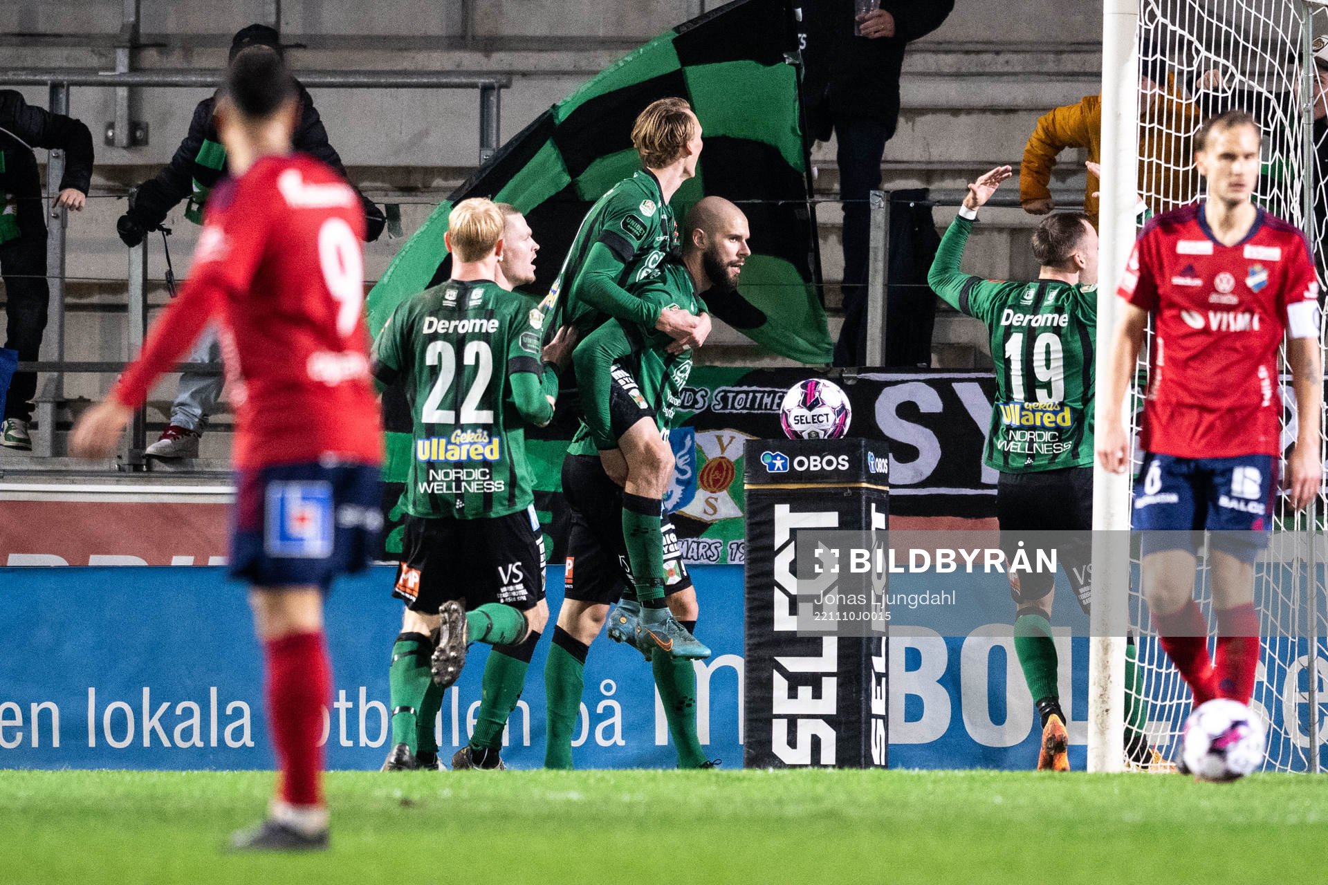 Varbergs Robin Simovic jublar
