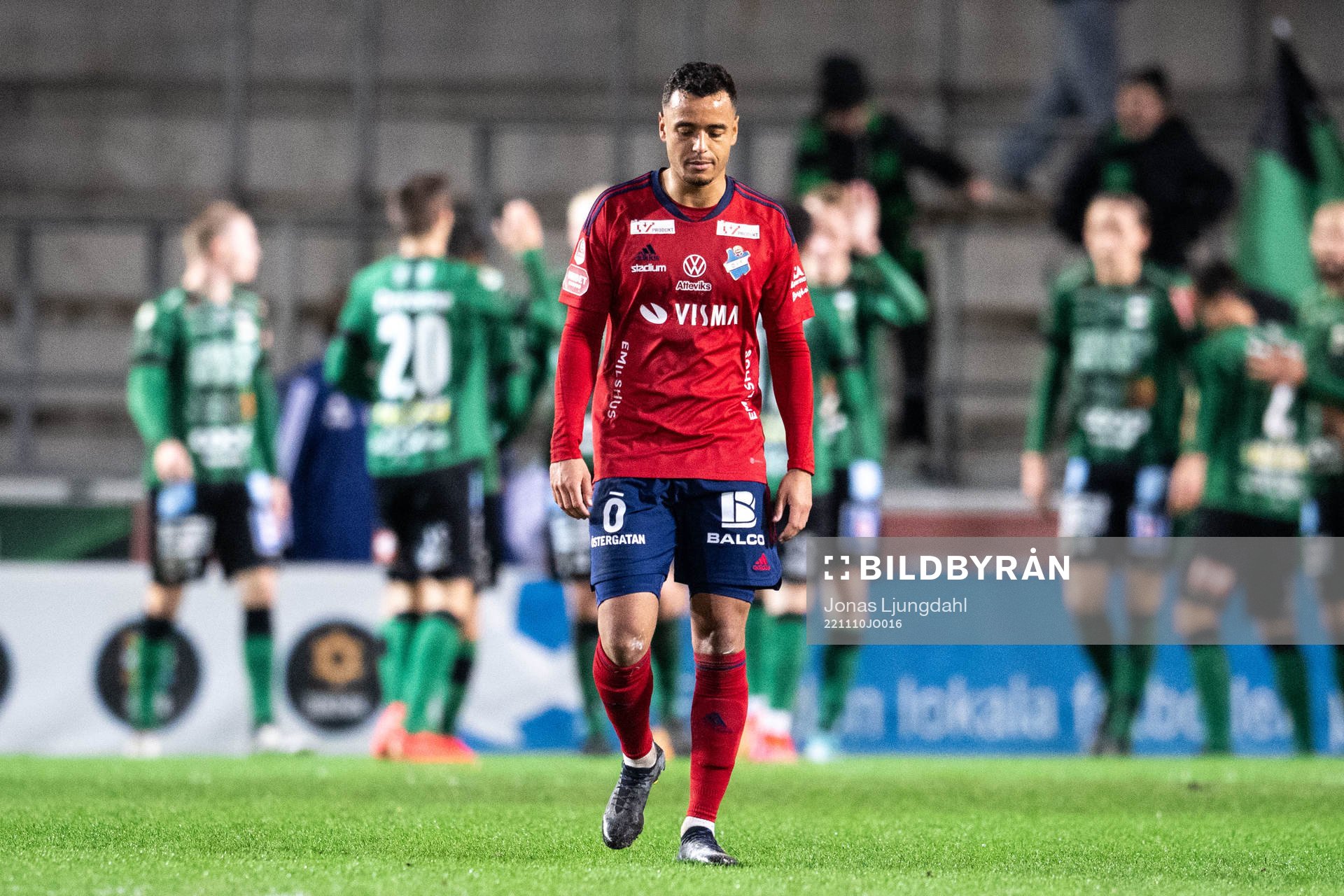 Östers Marc Rochester Sörensen deppar