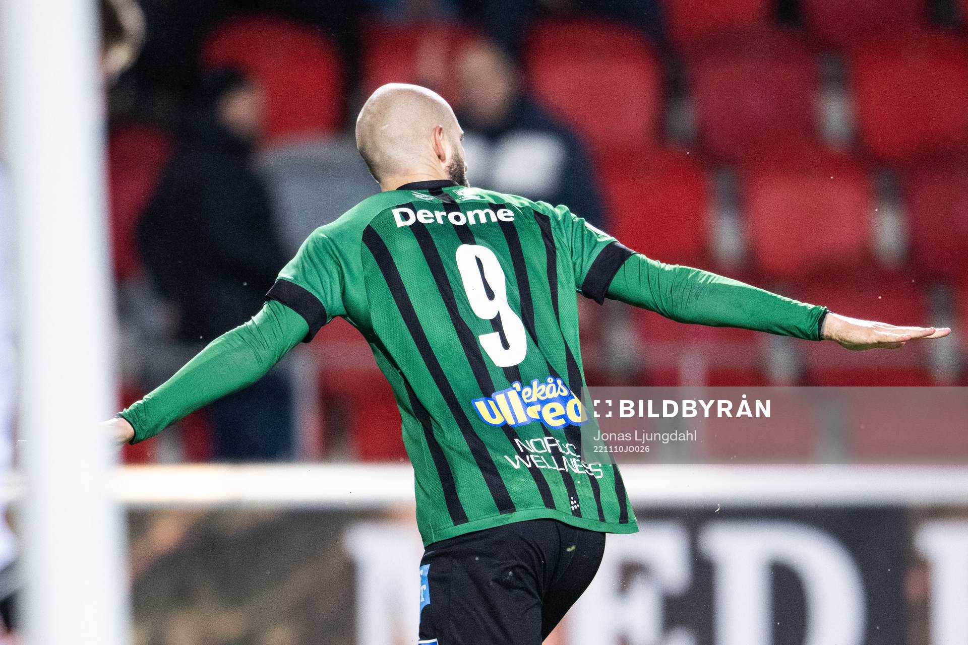 Varbergs Robin Simovic jublar