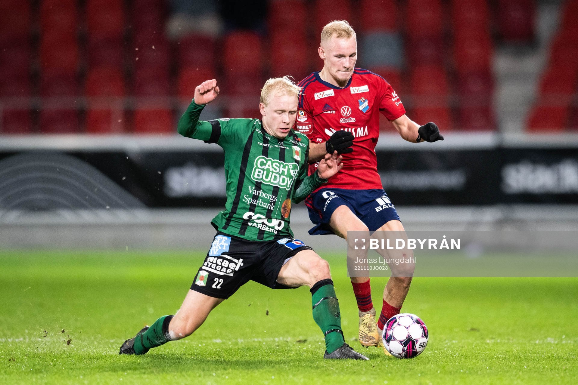 Varbergs Andre Boman och Östers Adam Bergmark Wiberg