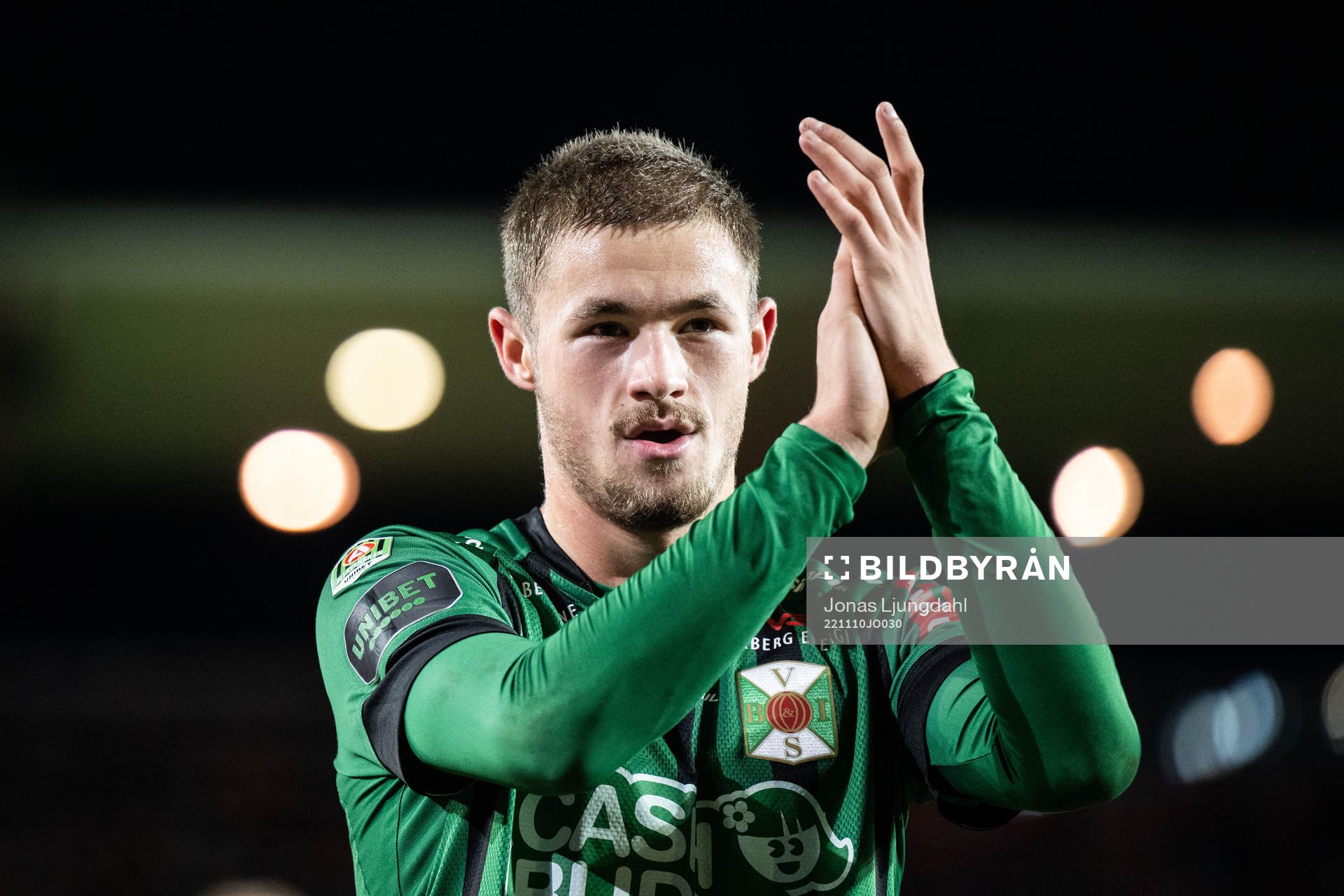 Varbergs Oliver Alfonsi jublar