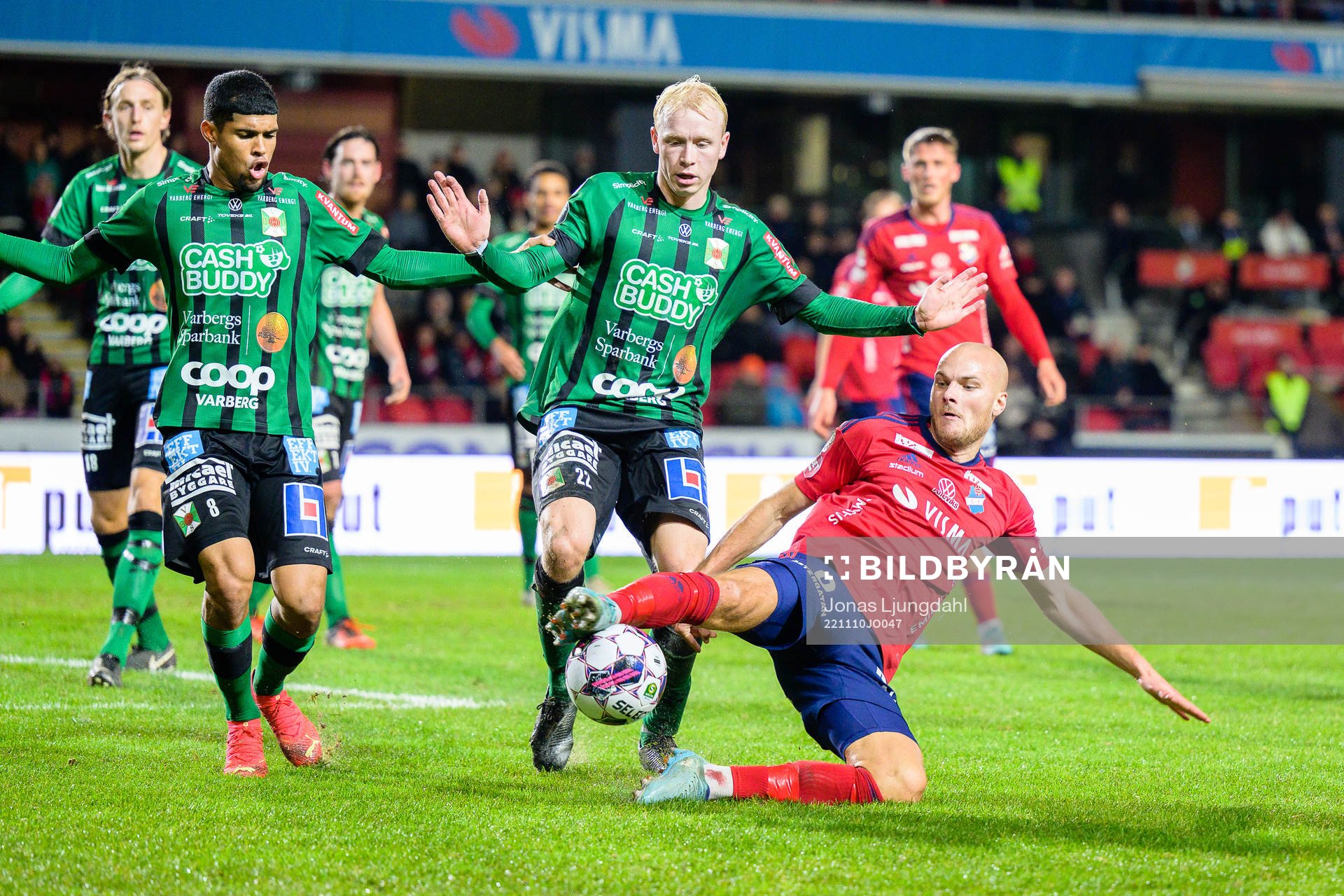 Varbergs Luke Le Roux och Andre Boman