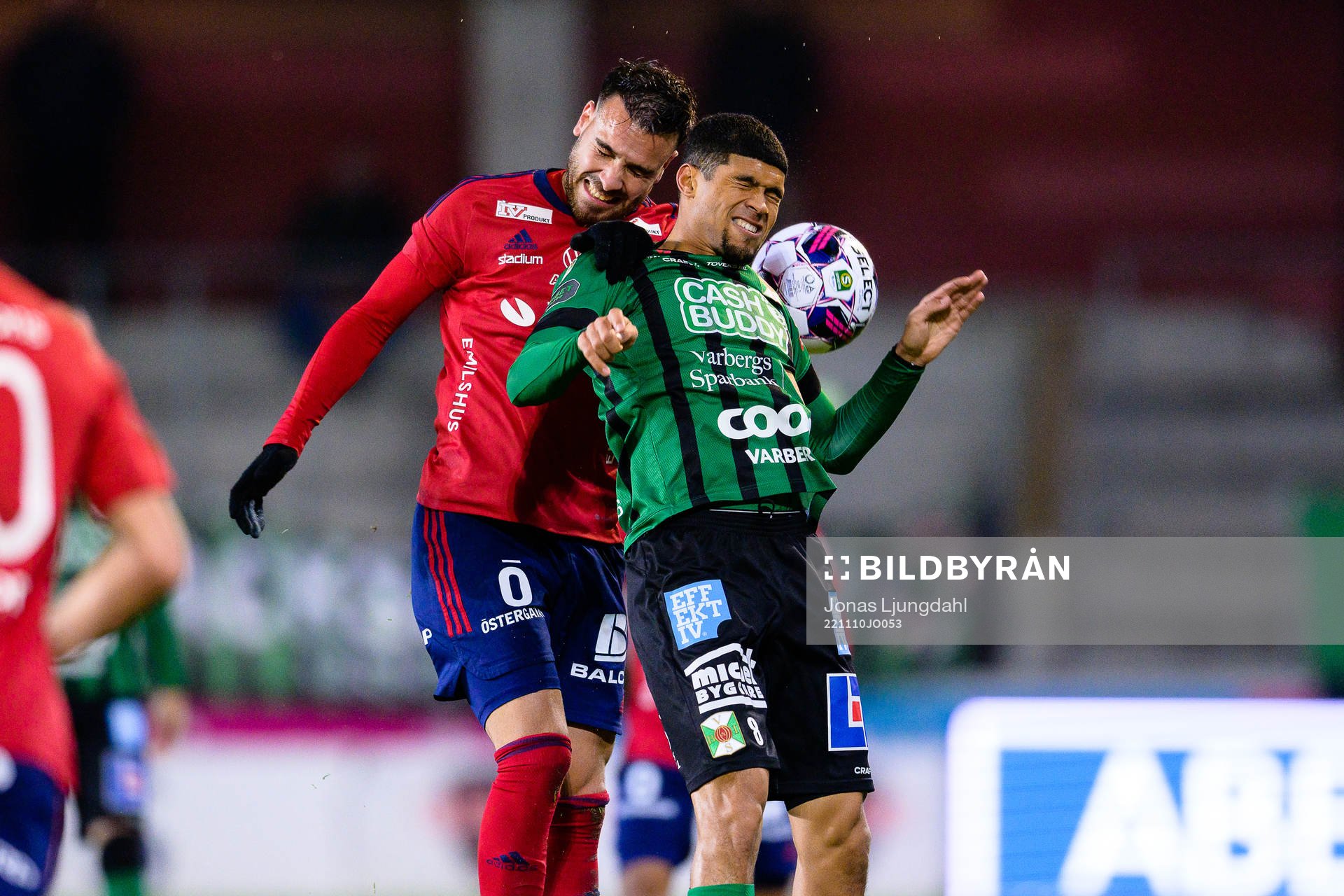 Östers Dzenis Kozica och Varbergs Luke Le Roux