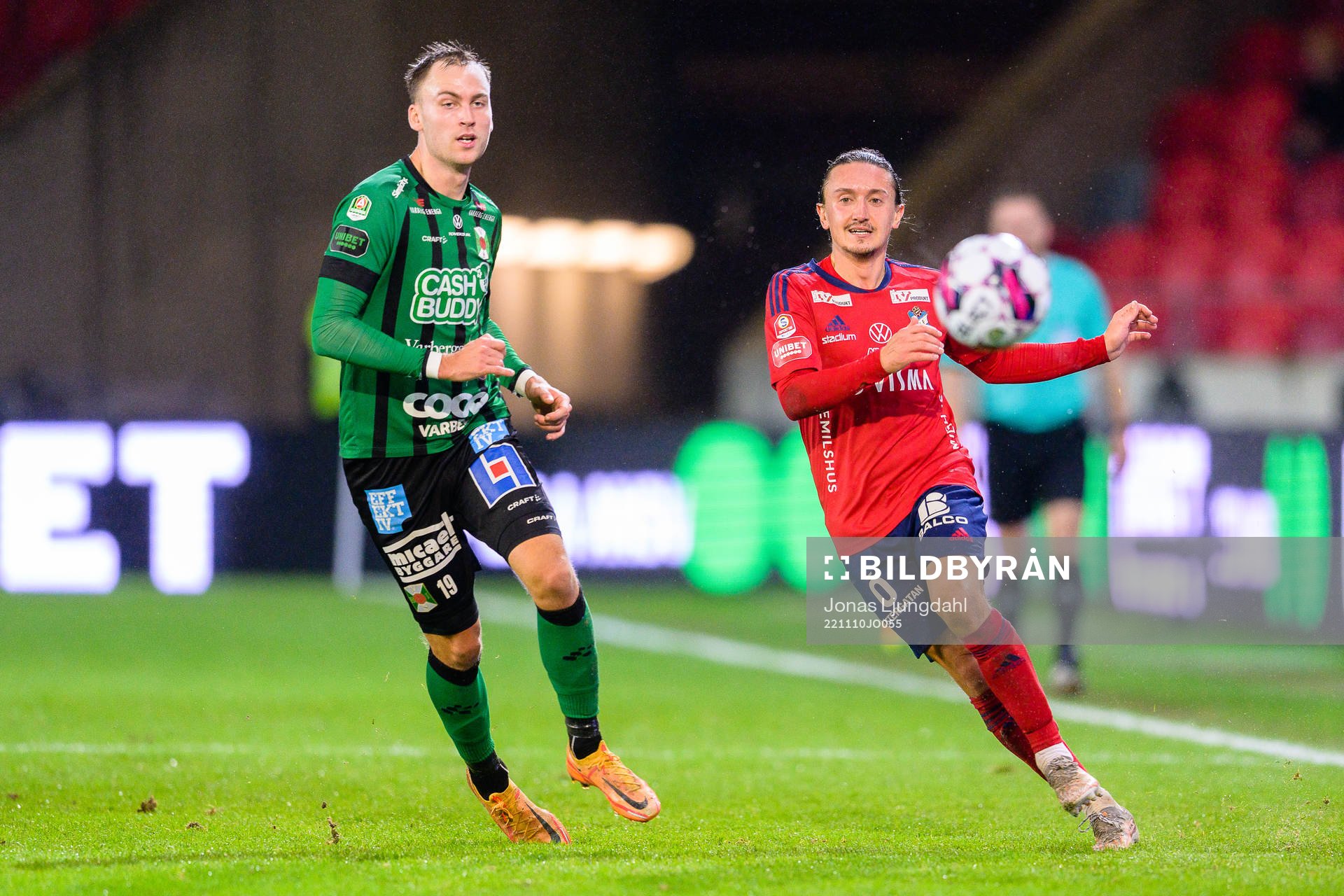 Varbergs Filip Bohman och Östers Mattias Pavic