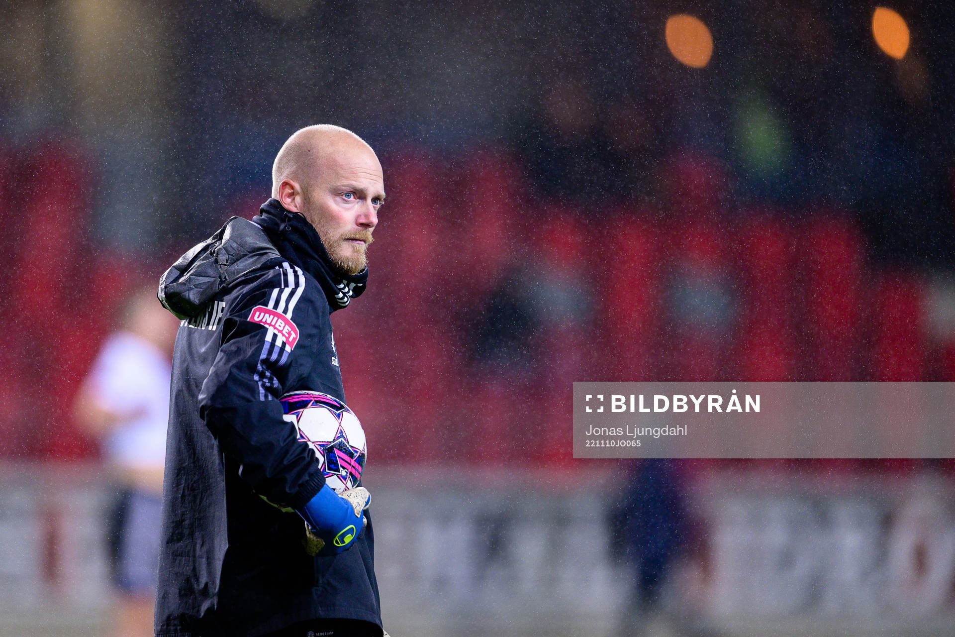 Östers målvaktstränare Rasmus Rydén före