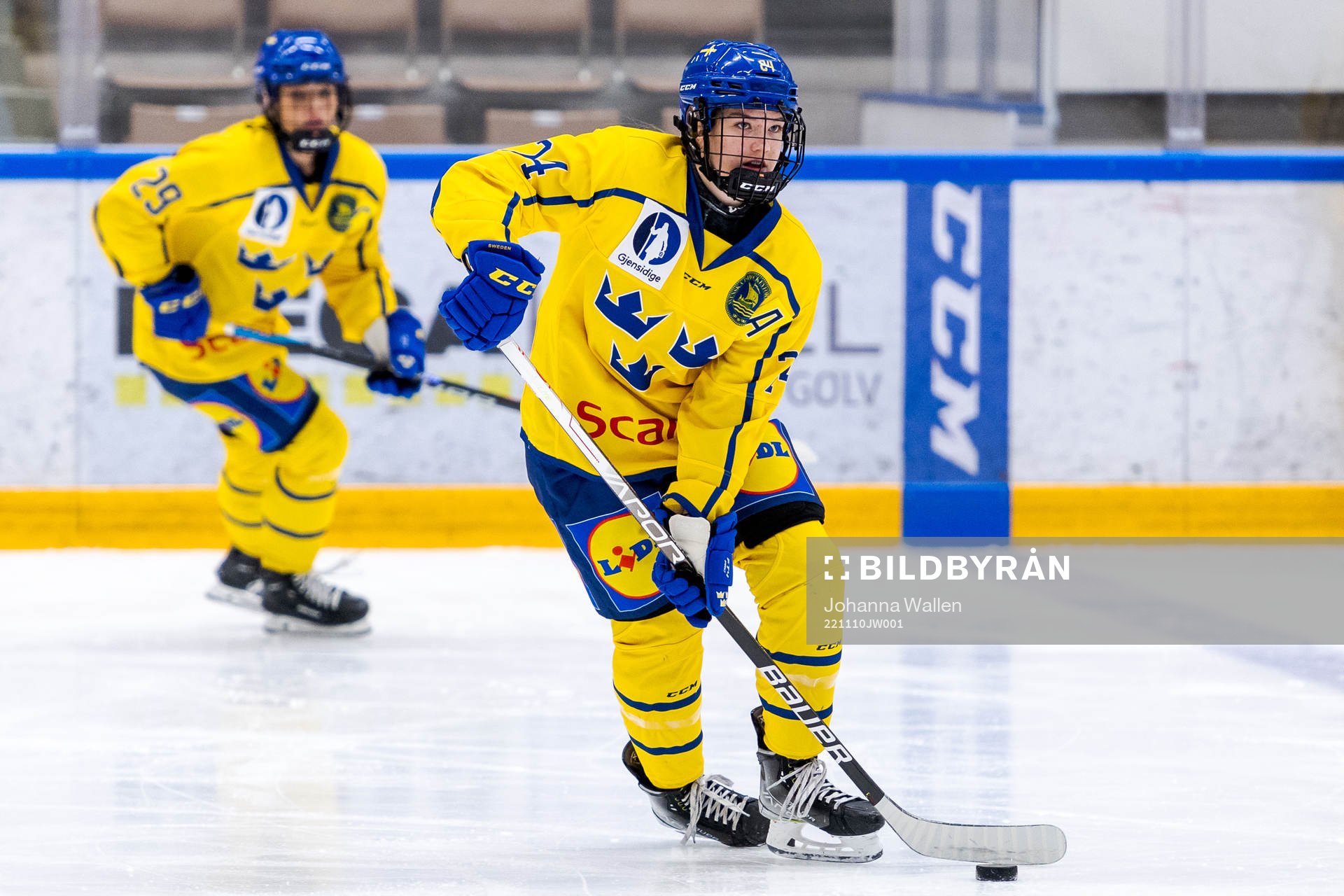 Sveriges Ebba Hedqvist värmer upp