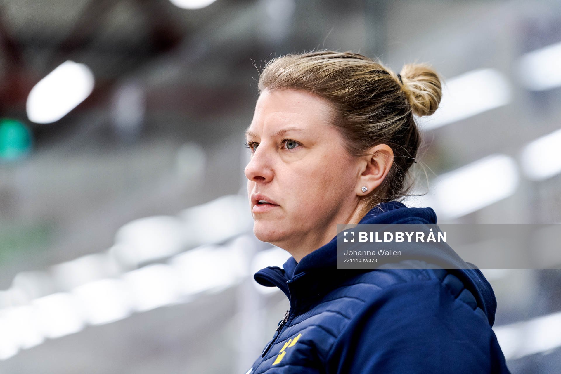 Sveriges assisterande tränare Pernilla Winberg