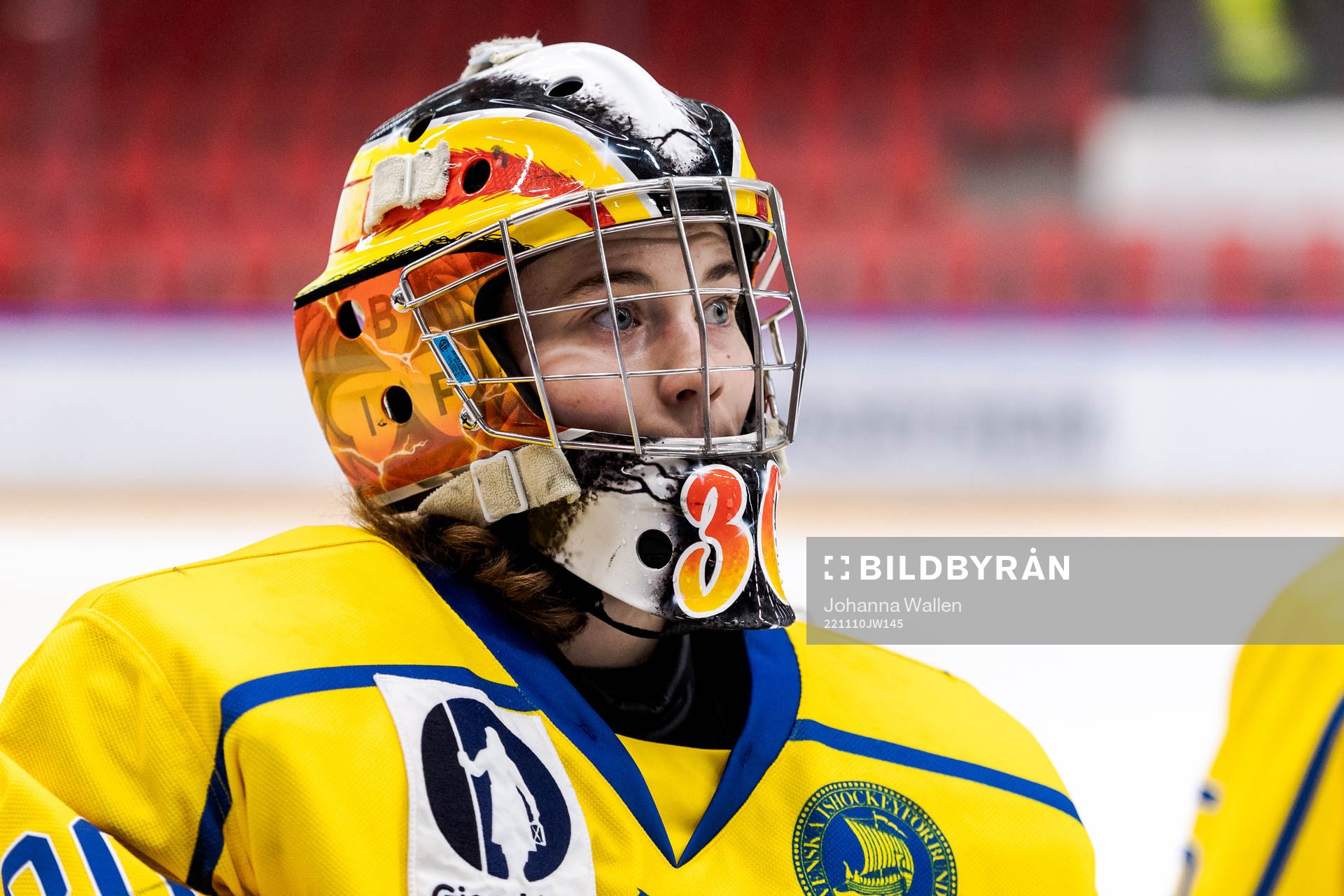 Sveriges målvakt Felicia Frank