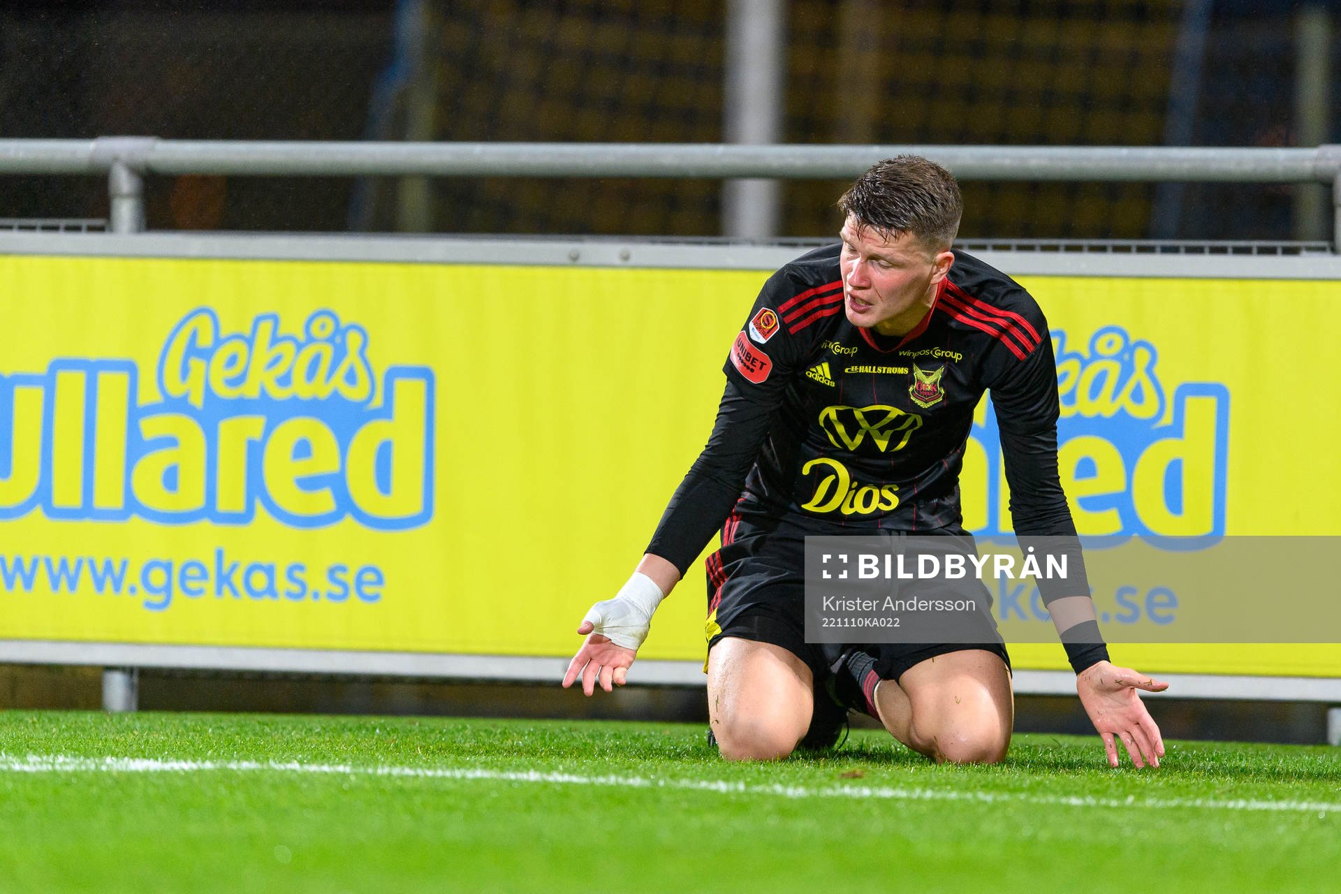 Östersunds Myroslav Mazur deppar