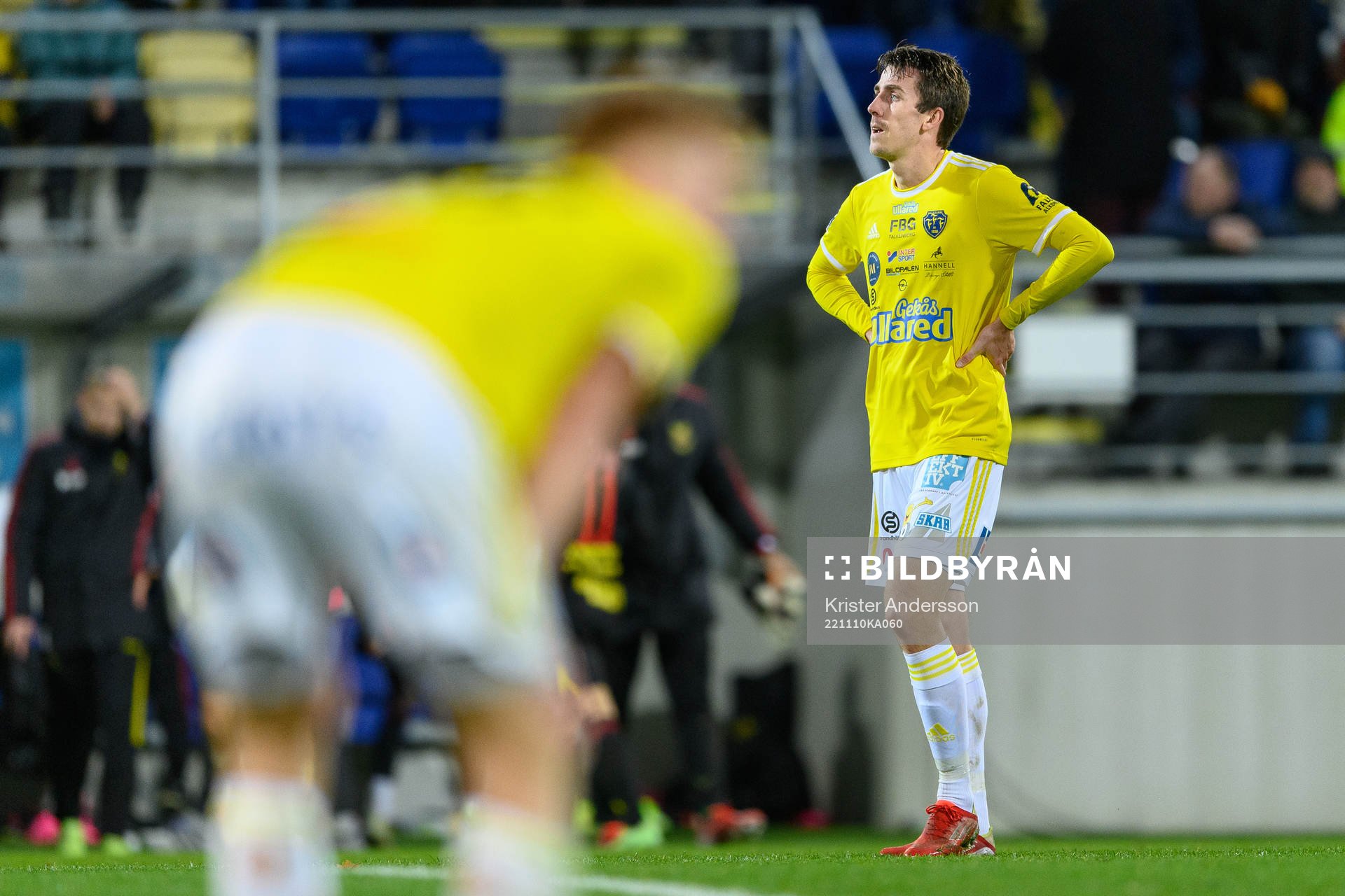 Falkenbergs FFs Adam Eriksson deppar
