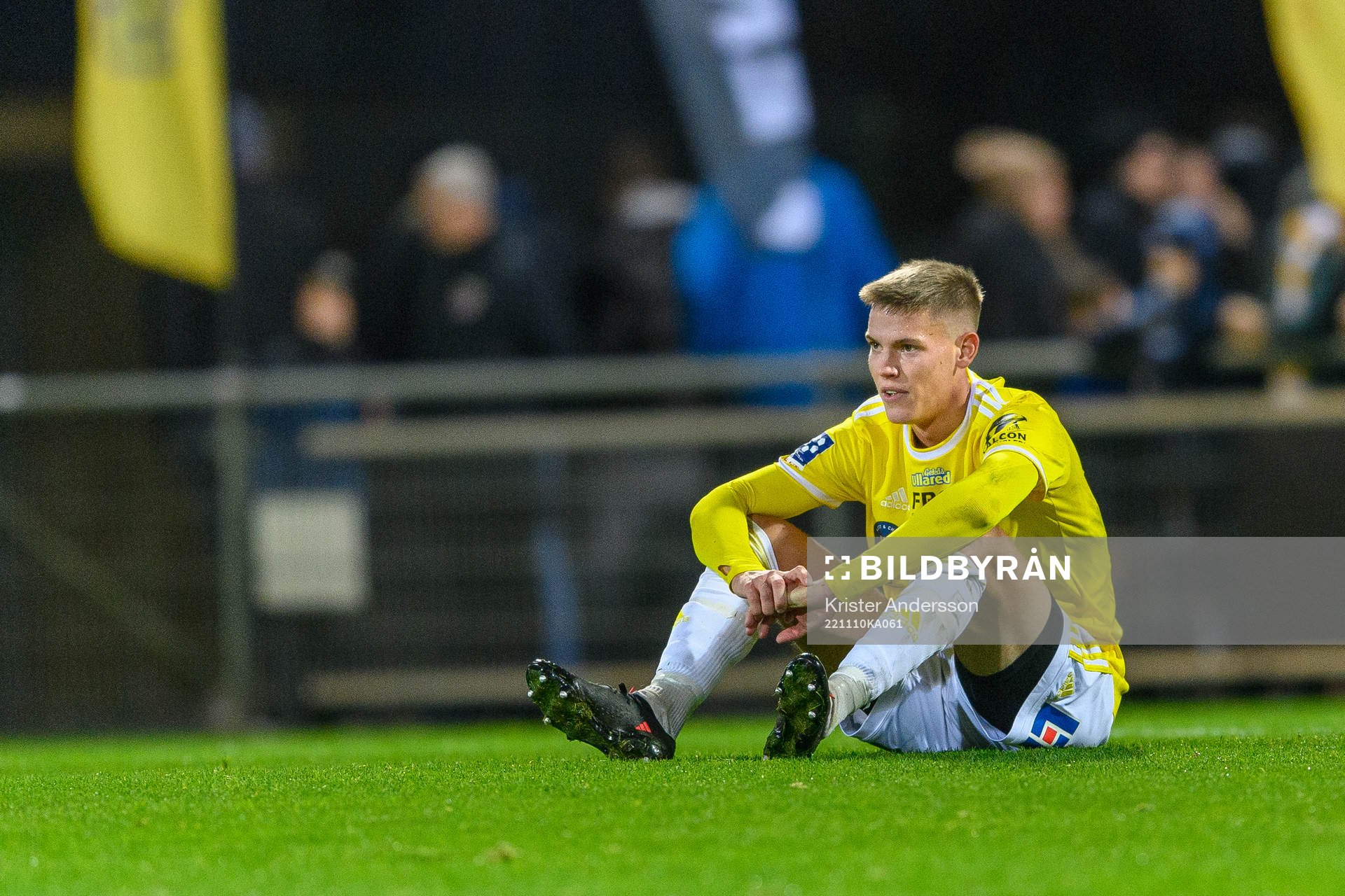 Falkenbergs FFs Taylor Silverholt deppar