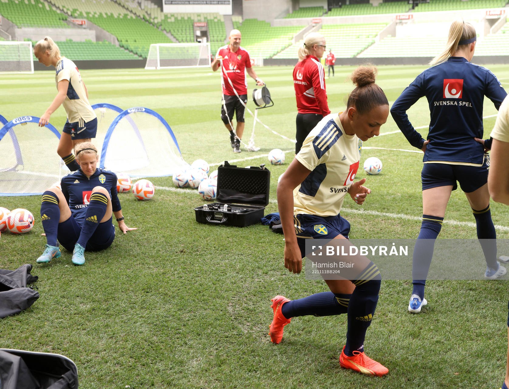 Madelen Janogy of the Swedish women's national football team
