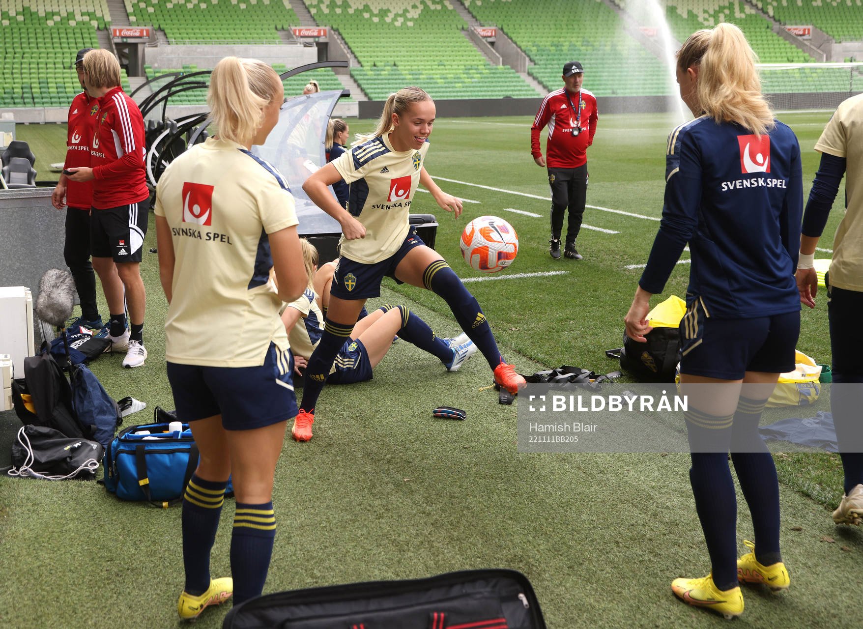 Elin Rubensson of the Swedish women's national football team