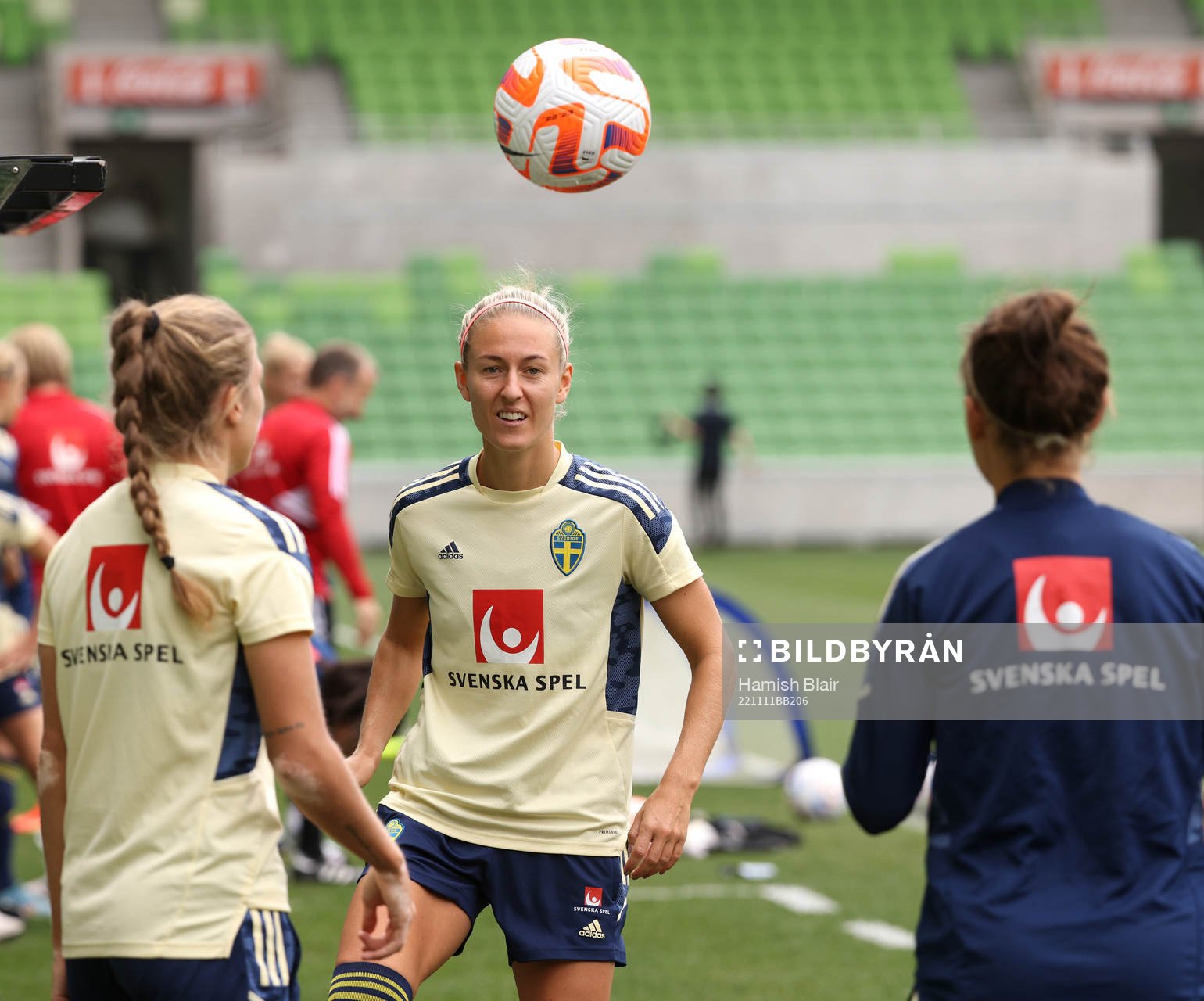 Emma Kullberg of the Swedish women's national football team