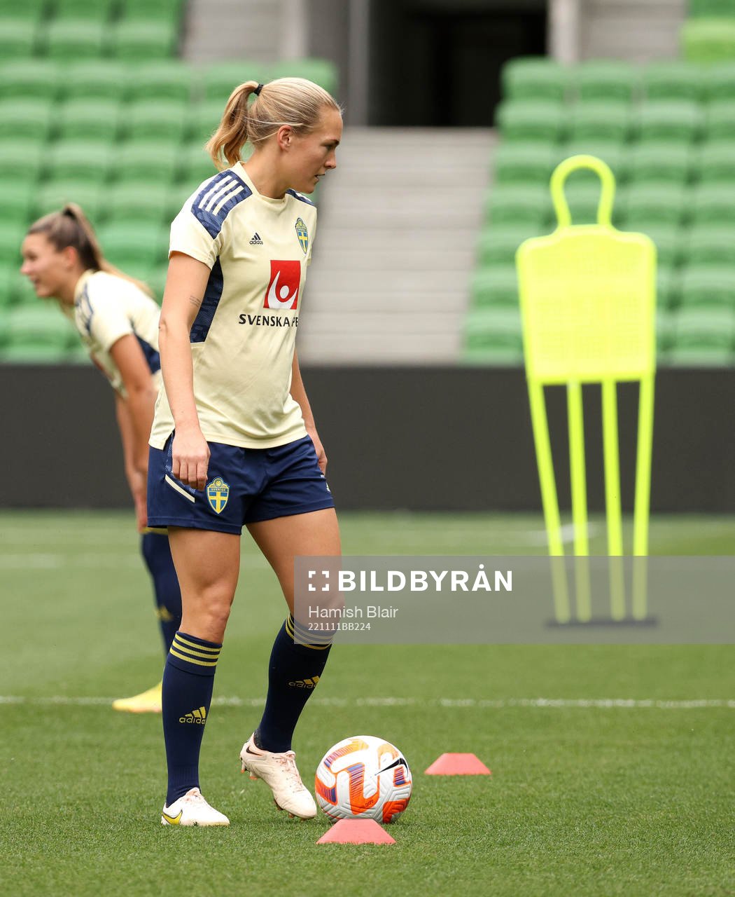 Magdalena Eriksson of the Swedish women's national football