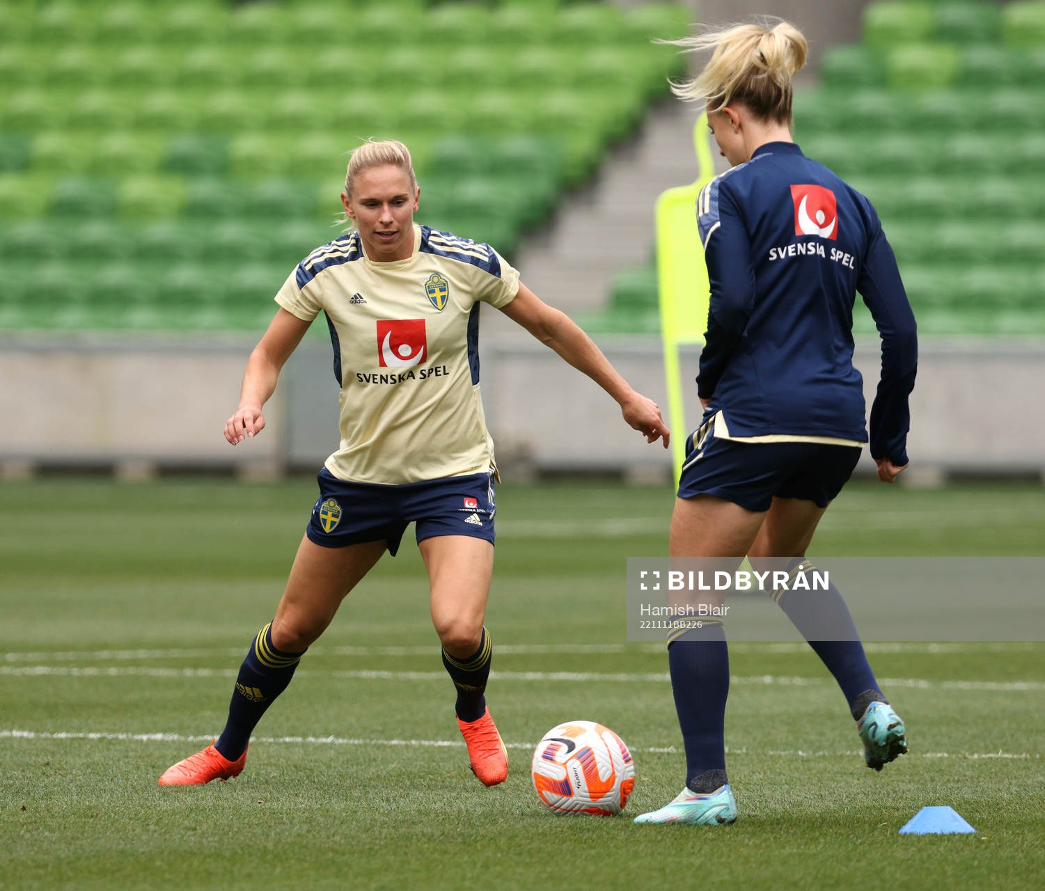 Jonna Andersson of the Swedish women's national football