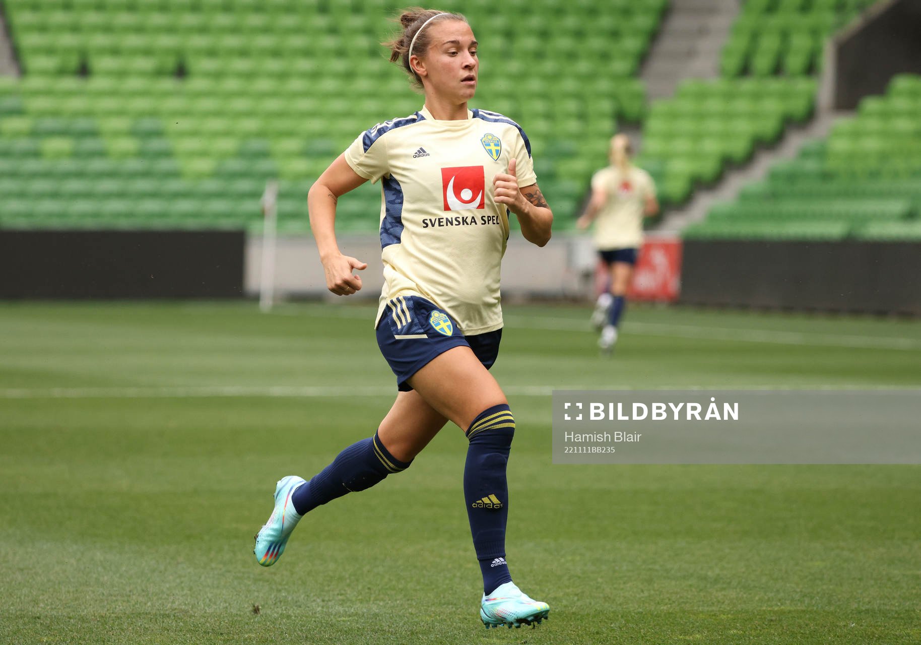 Julia Zigiotti Olme of the Swedish women's national