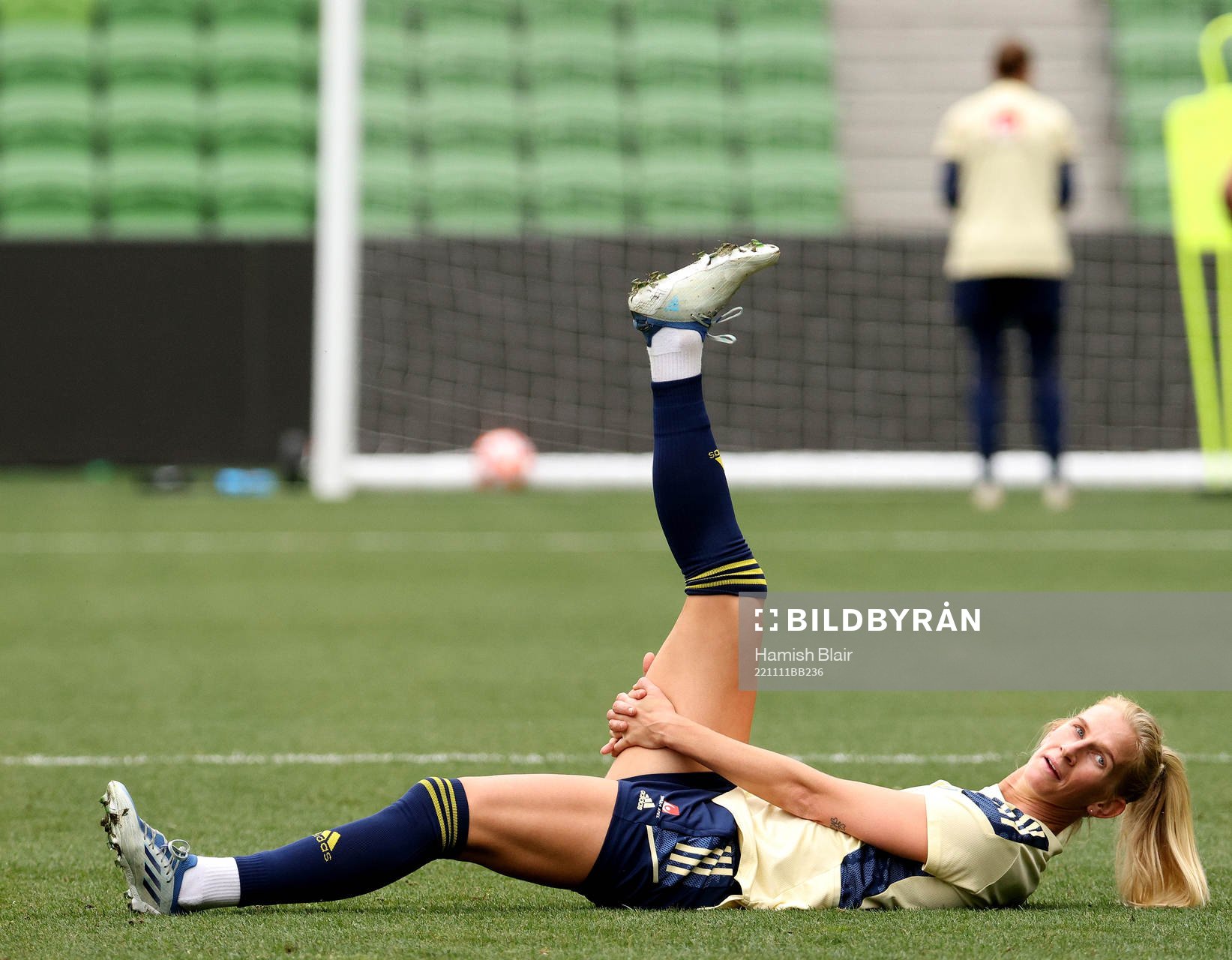 Sofia Jakobsson of the Swedish women's national football