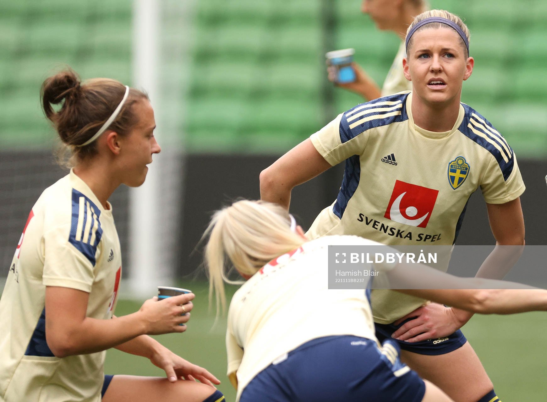 Olivia Schough of the Swedish women's national football team