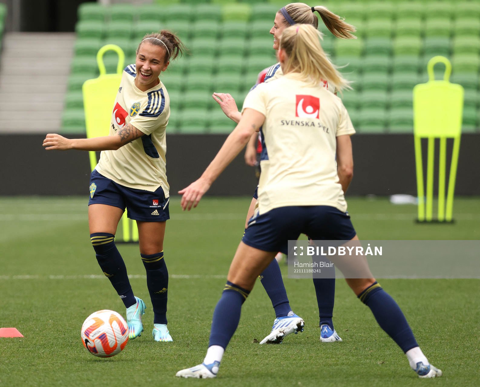 Julia Zigiotti Olme of the Swedish women's national