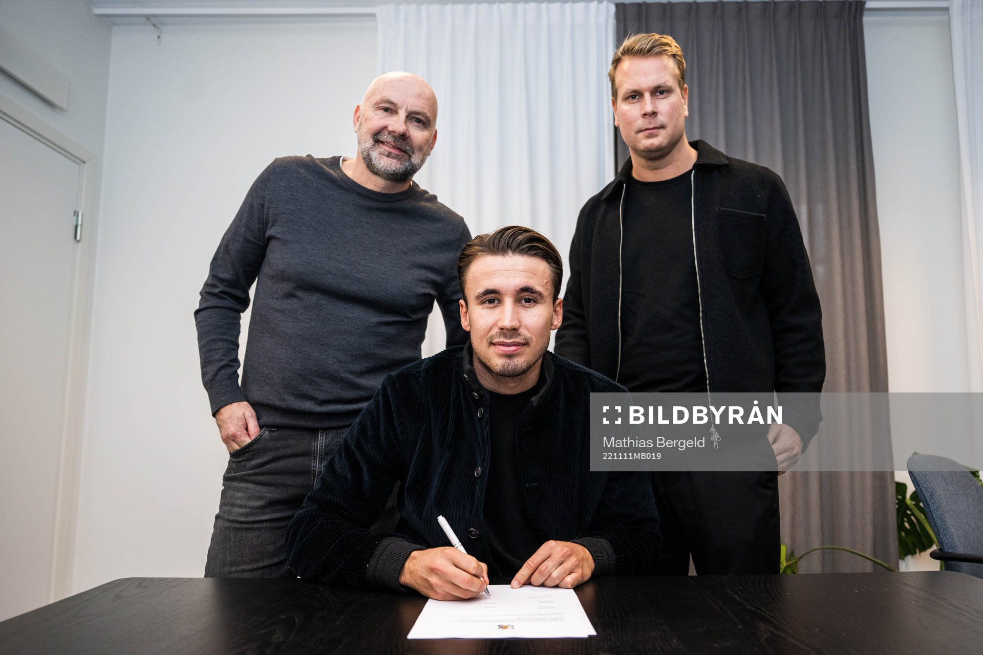 Klubbdirektör Håkan Mild och ekonomichef Marcus