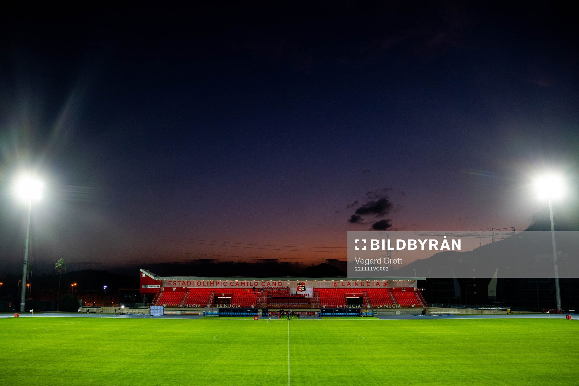 General view of Estadi Olimpic Camilo Cano