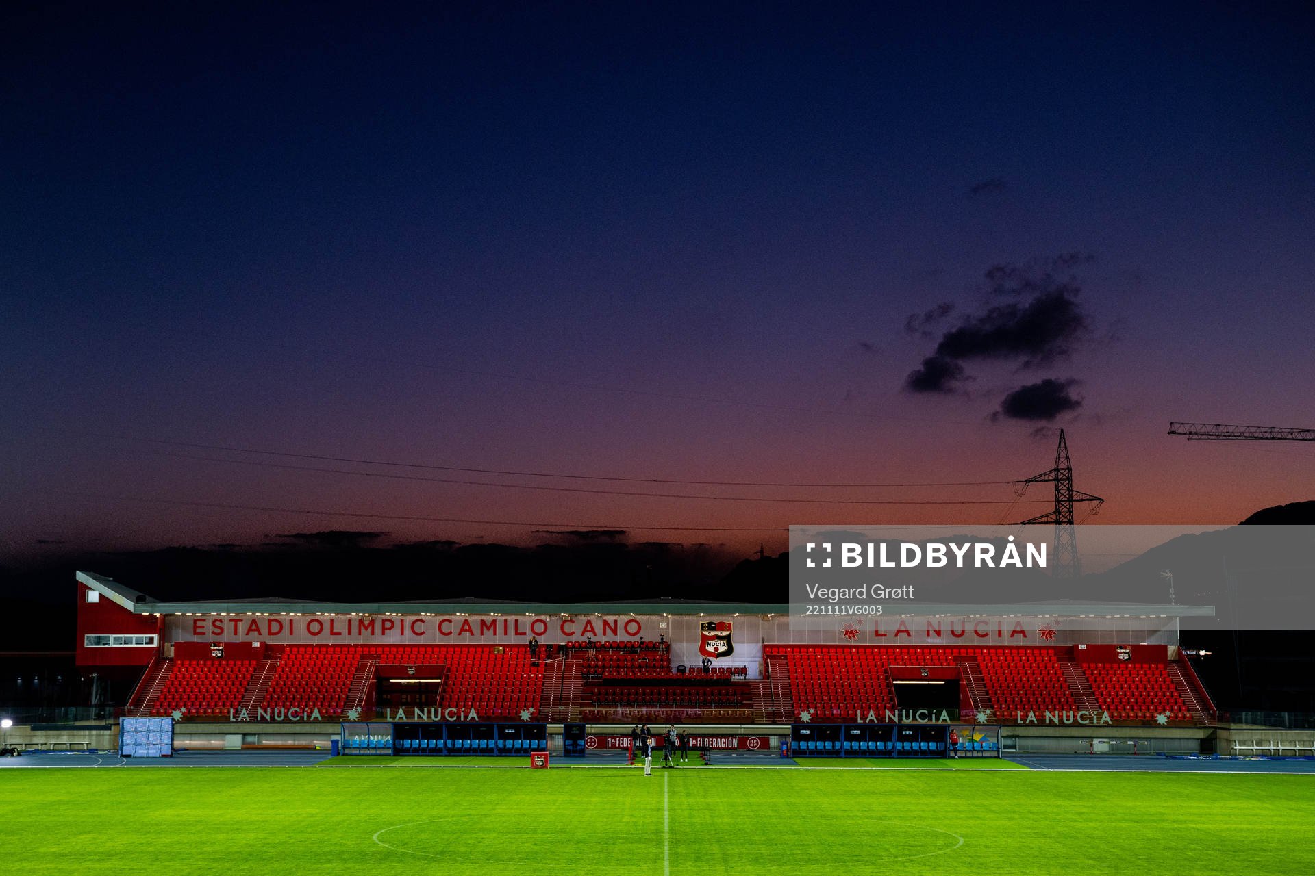 General view of Estadi Olimpic Camilo Cano