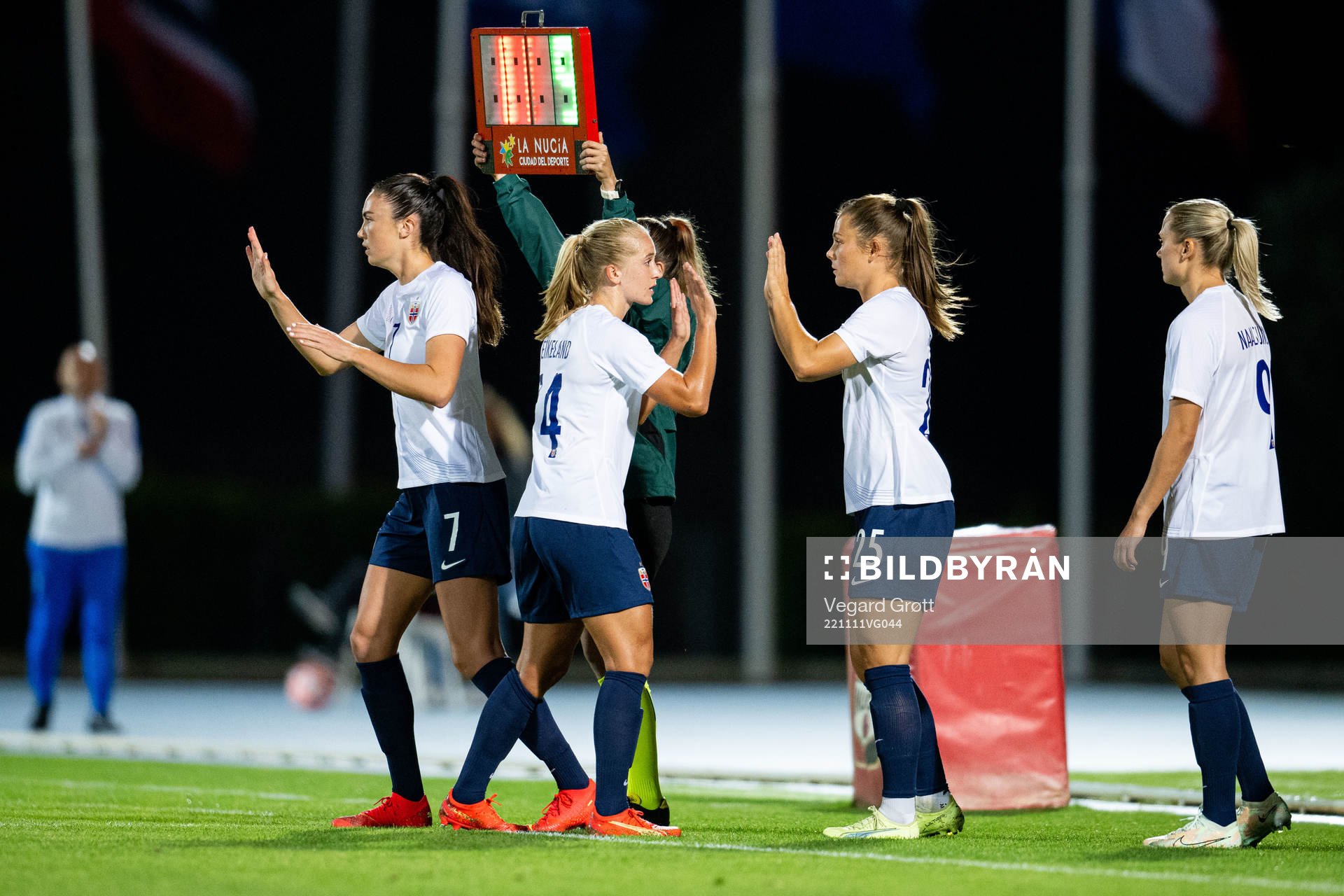 Amalie Eikeland is replaced by Emilie Haavi of Norway