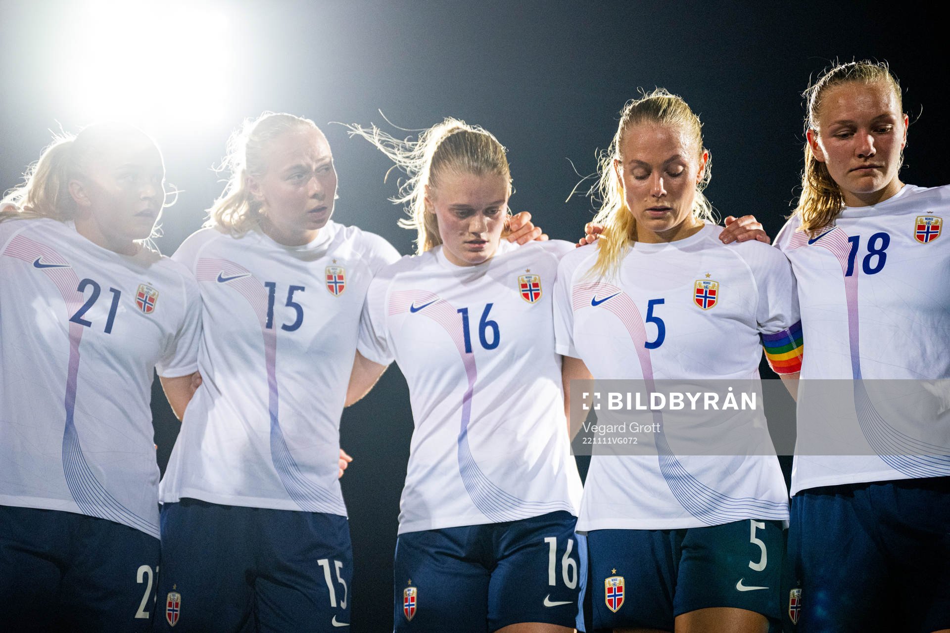 Anna Jøsendal, Sara Hørte, Mathilde Harviken, Guro