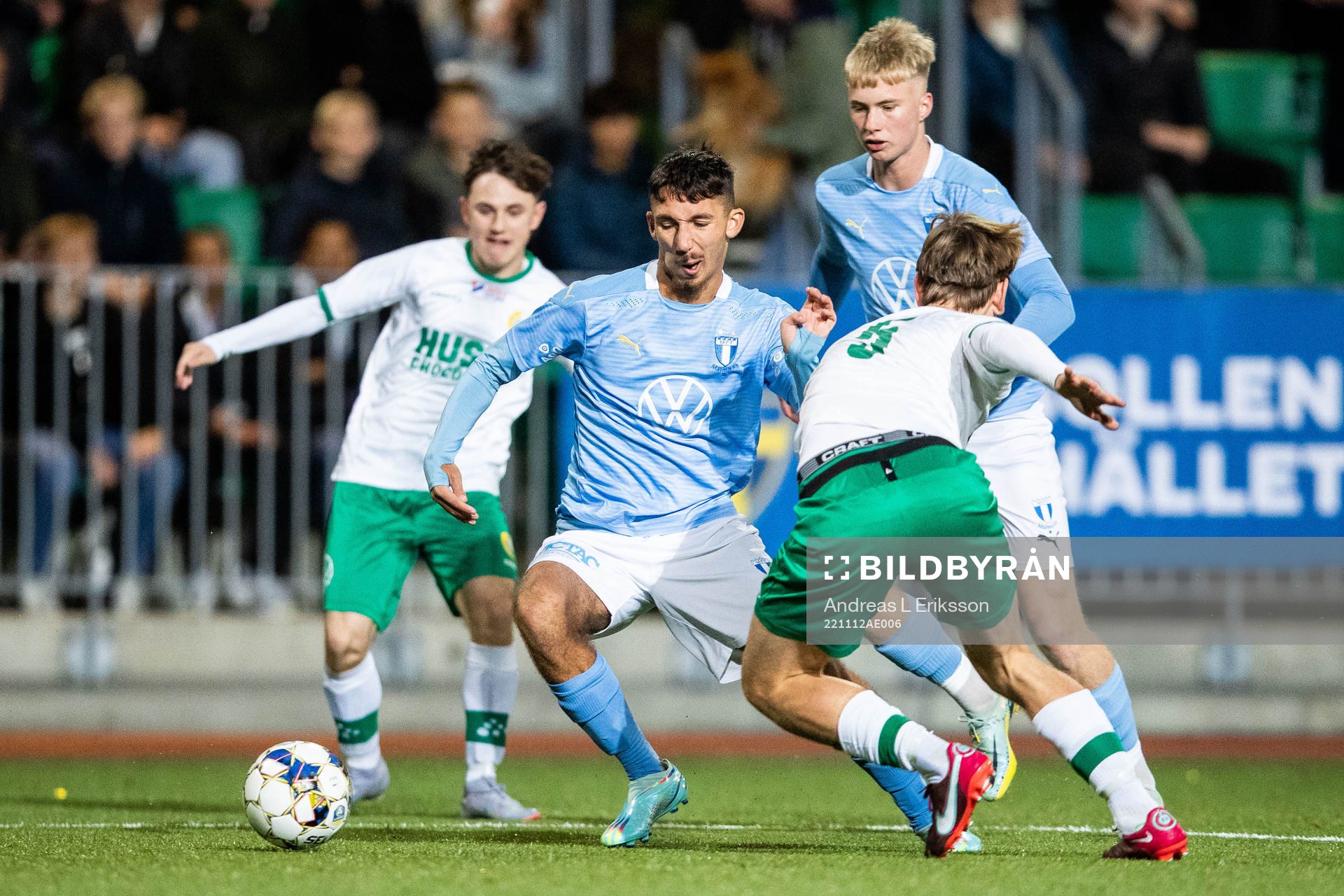 s Alexandru Ghita och Hammarbys Oliver Reuterswärd Corlin