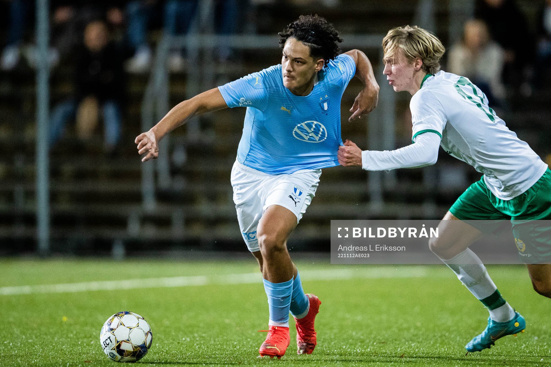 s André Alvarez Perez och Hammarbys Arved von Vegesack