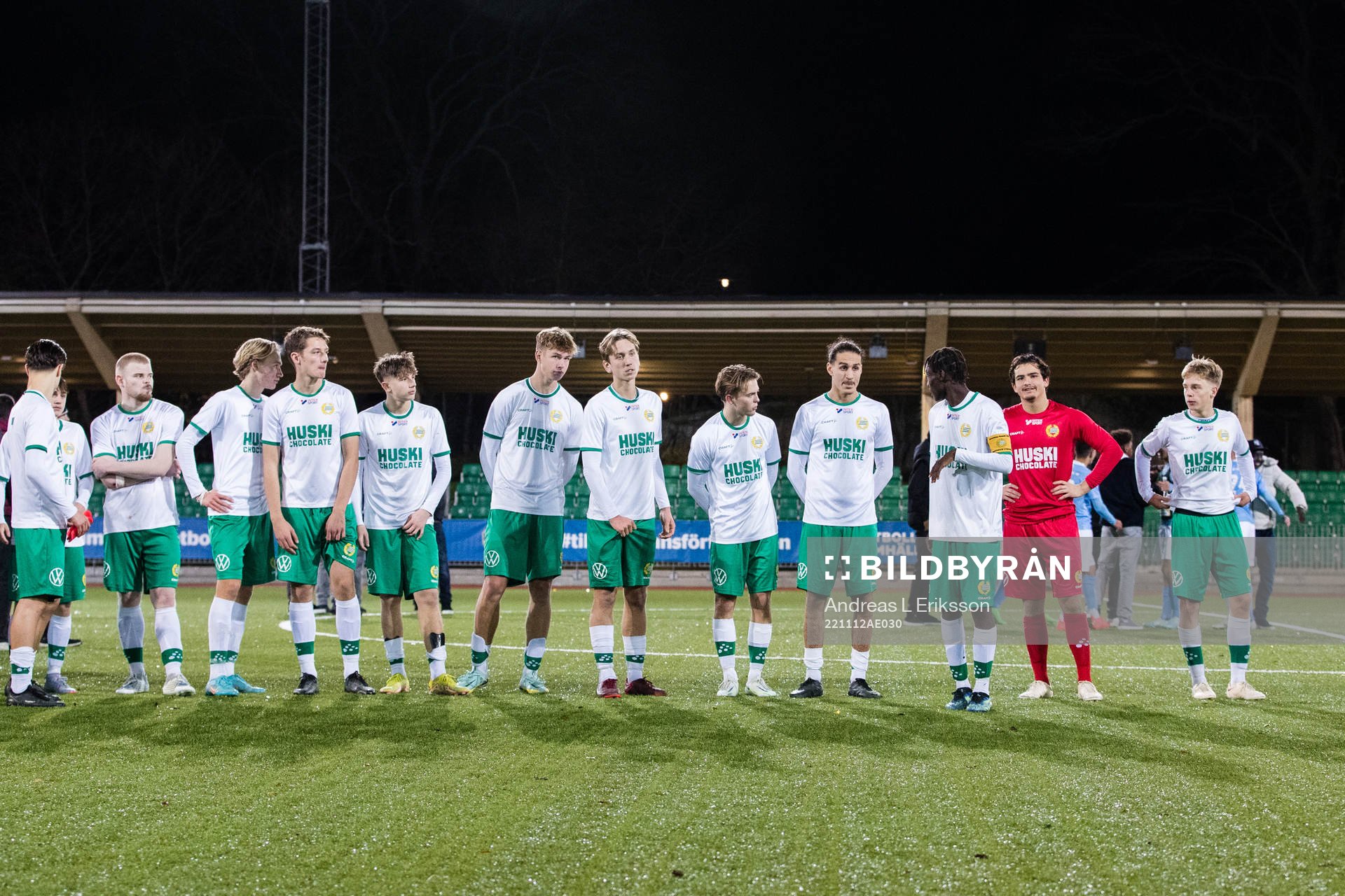 Hammarbys spelare deppar